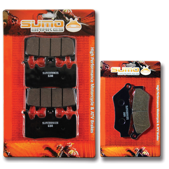 Front Rear Brake Pads for BMW R1200GS [13-18] R1200 RT [14-18] RS R [2016-2018]