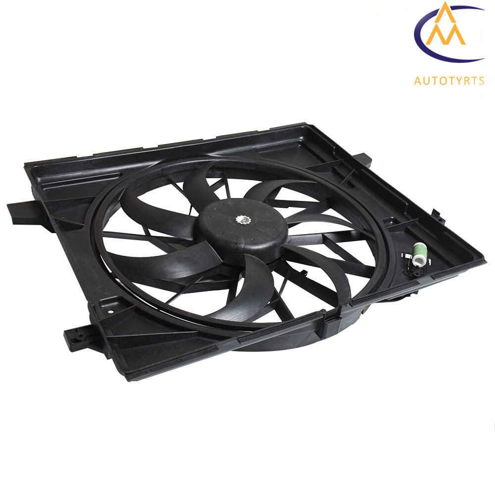 Radiator Cooling Fan Assembly For 11-20 Dodge Durango 11-21 Jeep Grand Cherokee