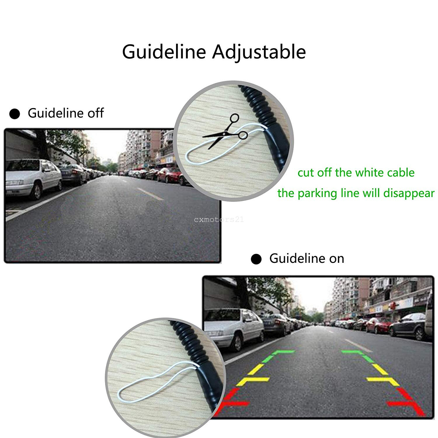 Backup Camera Rear View Reverse Spare Tire Mount Replace For Jeep Wrangler 07-18