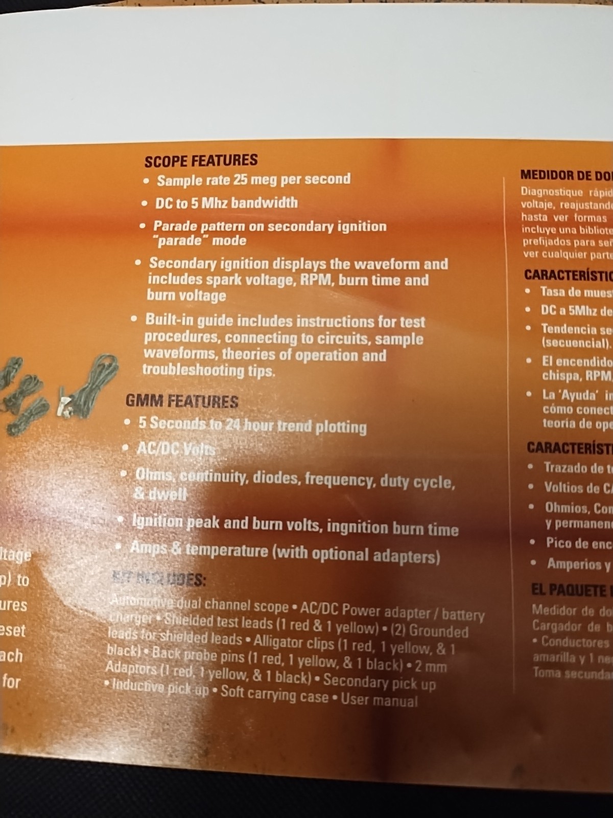 Lang Tools Automotive Dual Channel Scope / Digital Multi Meter 13805