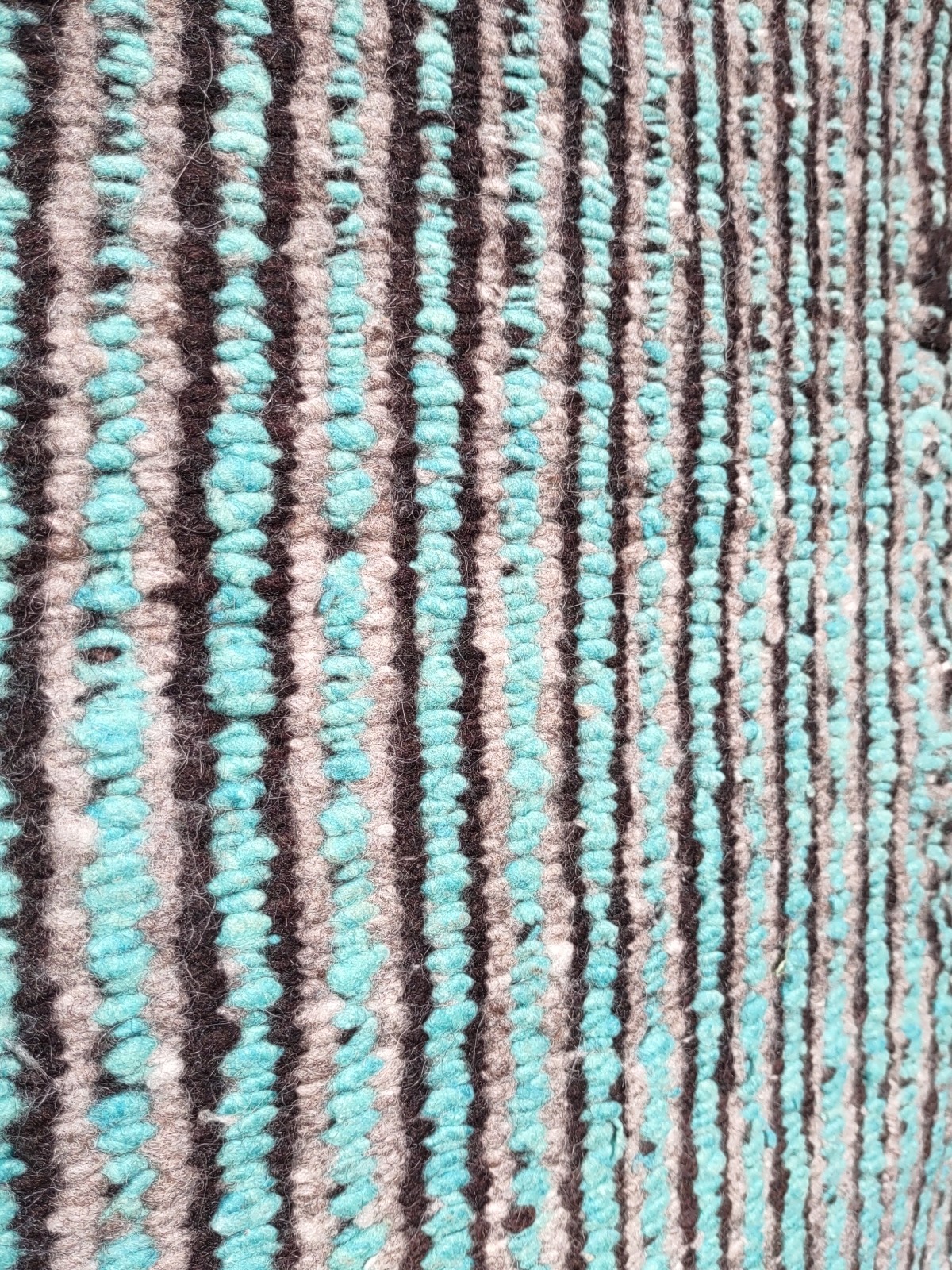 Navajo Rug Antique Native American Indian Twill Weaving Textile 1910 62 x 30