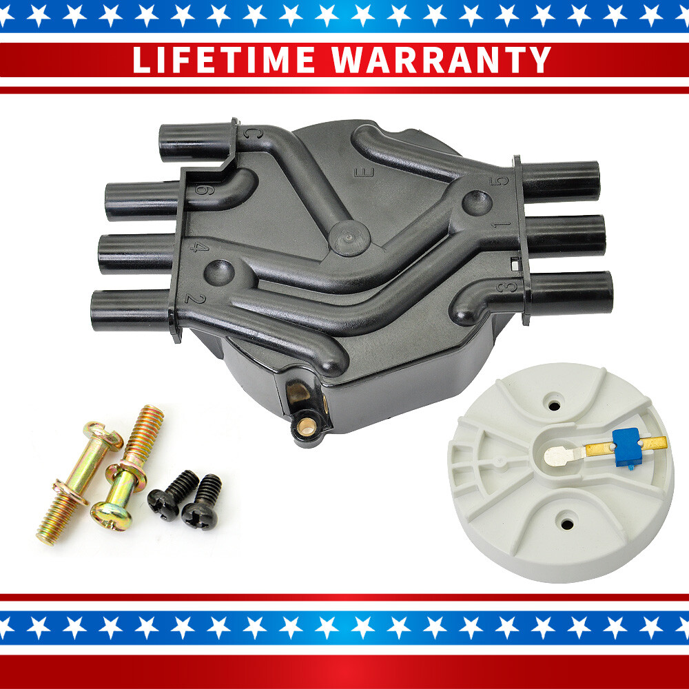 Ignition Distributor Cap and Rotor Kit For Chevy Astro BLAZER GMC C1500 4.3L V6