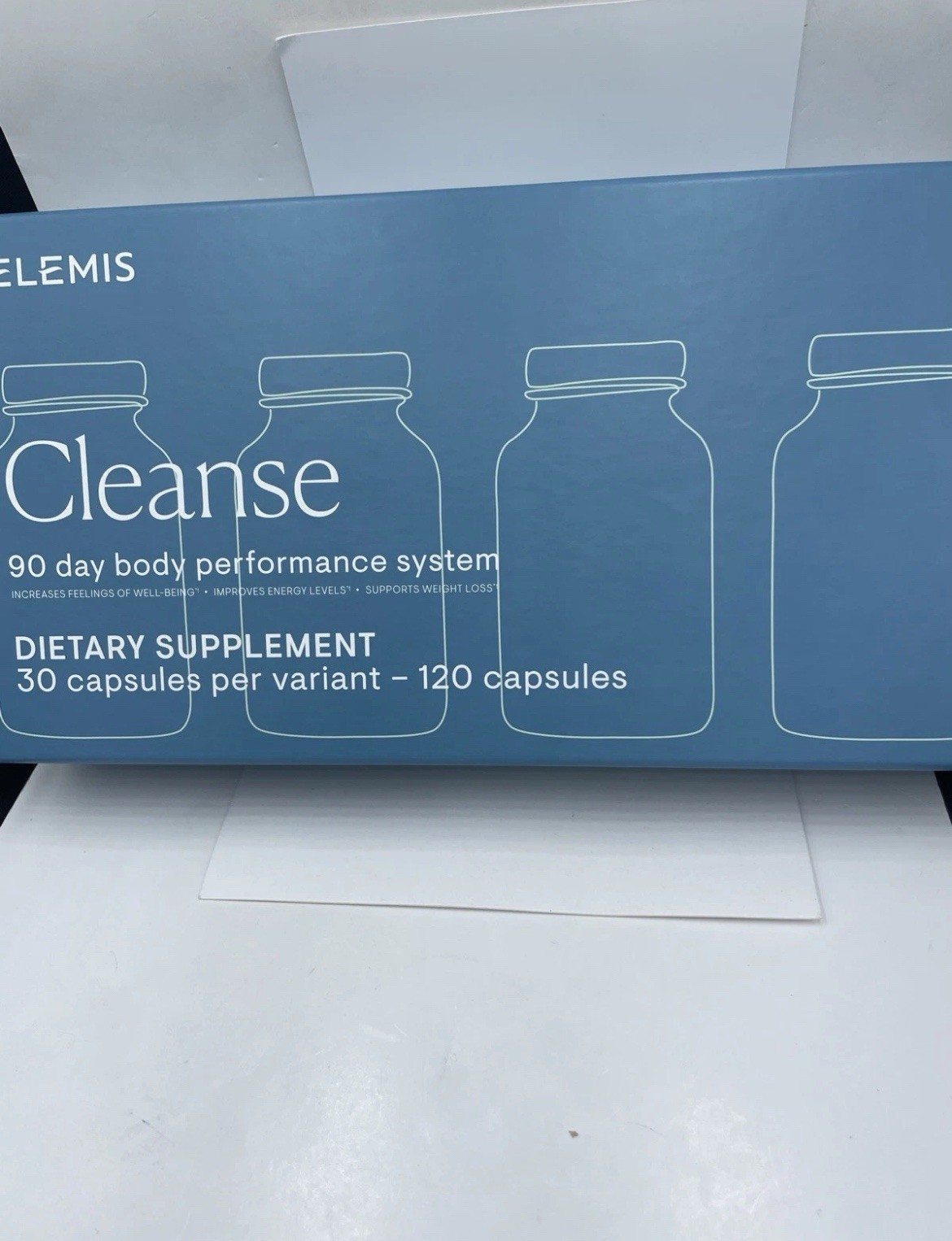 Elemis CLEANSE  90 Day Body Performance System Dietary Supplement Expires 2028