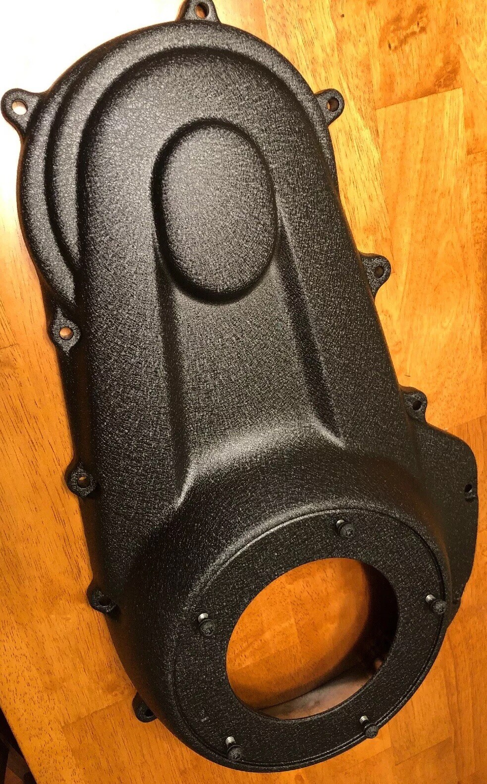 Harley primary cover Milwaukee Eight M8-WRINKLE BLACK-2017-2024 TOURING