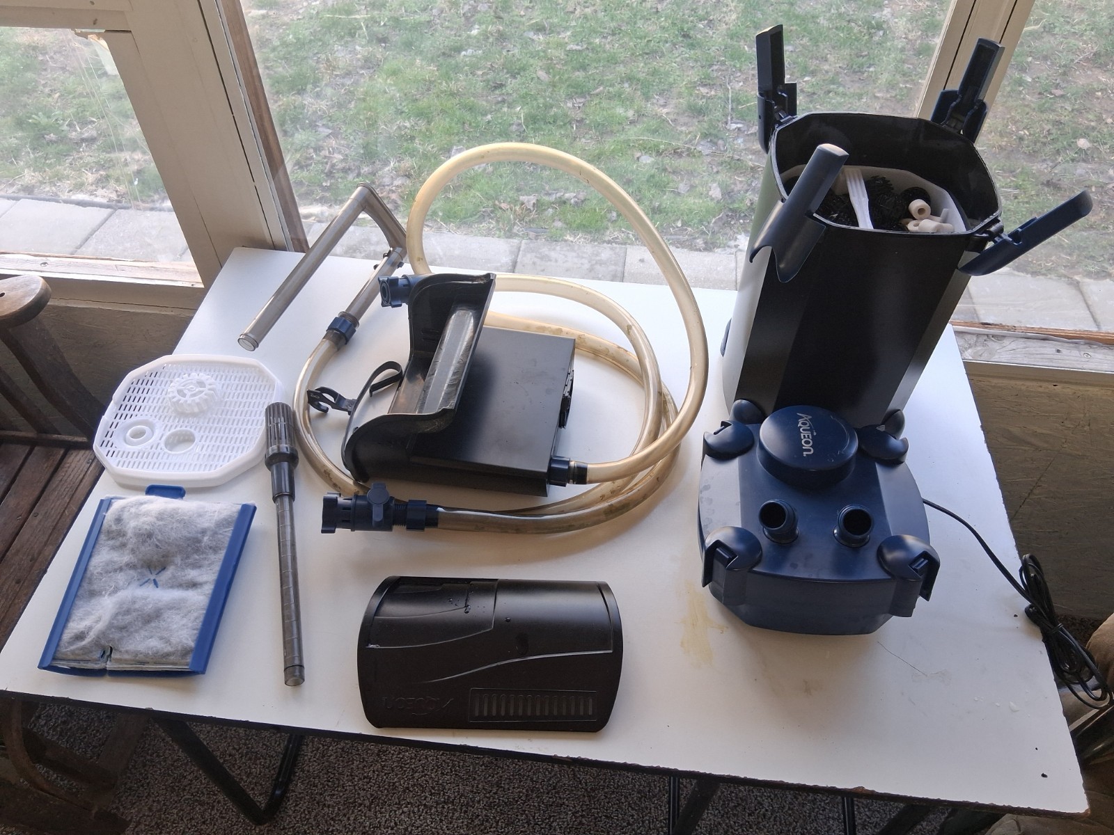 Aqueon QuietFlow Canister Filter 200, 200 GPH, 55 gal, Water Polishing Unit