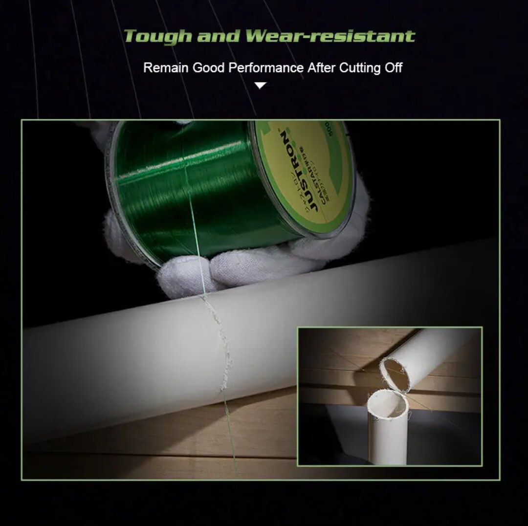 550yds Super Strong Fishing Line Monofilament Nylon Fishing Line 5lb-36lb