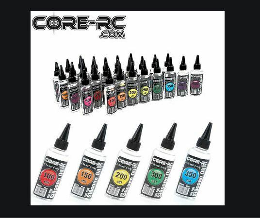Core RC 100% Pure Silicone Oil For Shocks/Diffs 100CST to 500,000CST