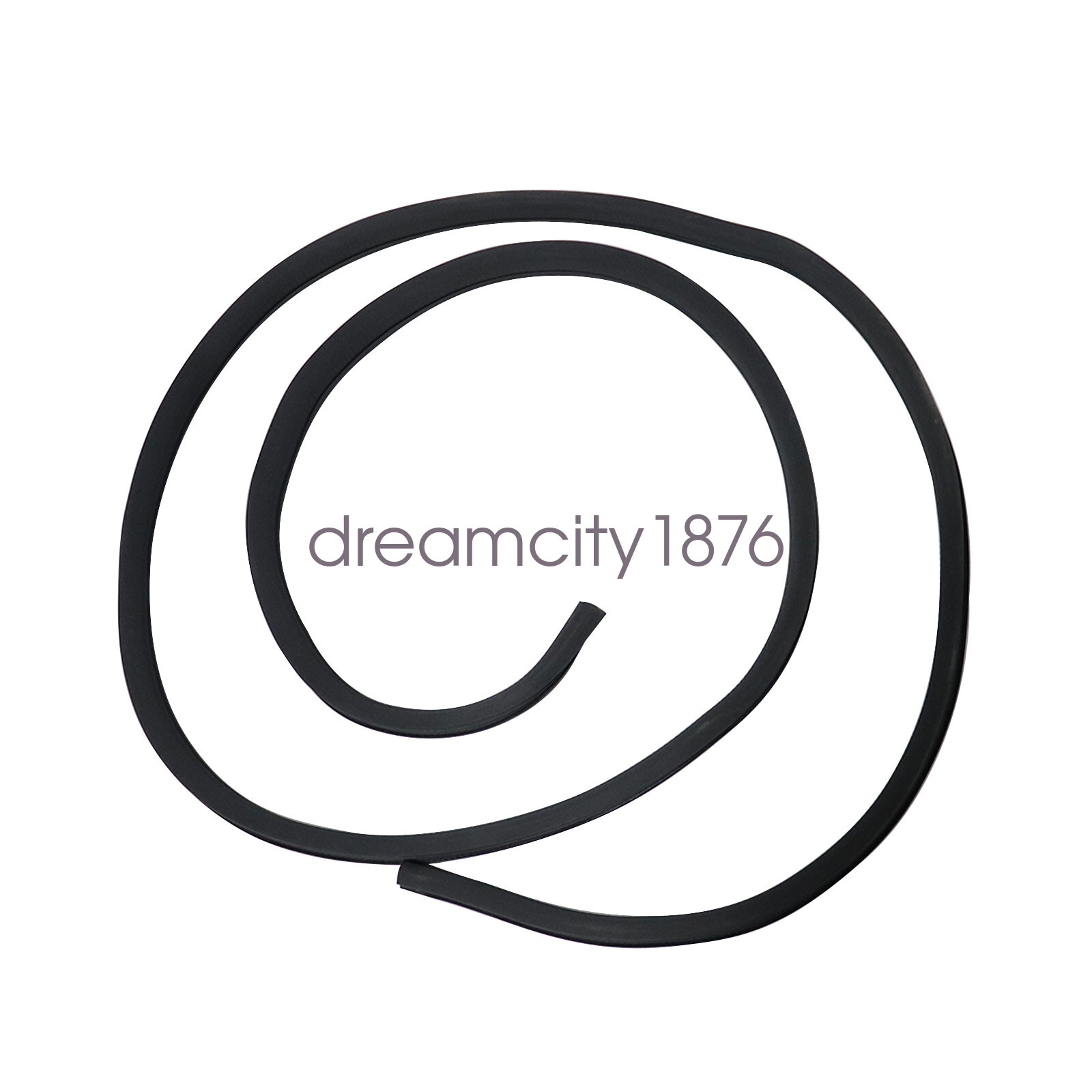 Rubber/Velvet Door Seal Edge Protector Weatherstrip For BMW E90 3-Series 05-11