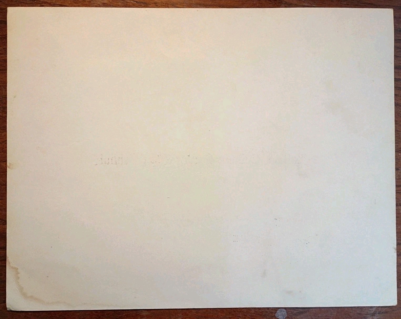 1961 Segregated (HBHS) Ballard-Hudson High School Award Certificate - Macon GA