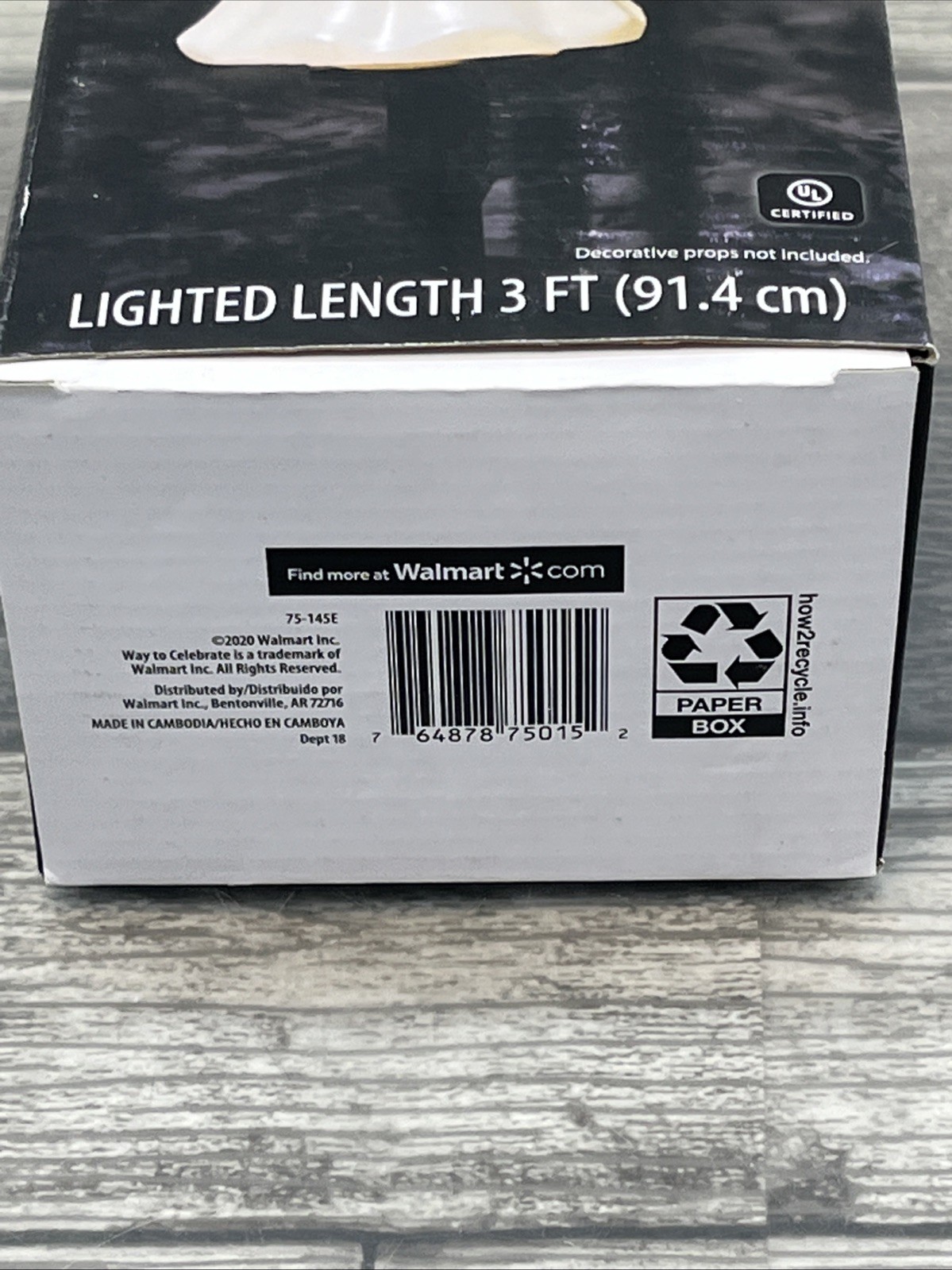 Way To Celebrate Ghost Lawn Stakes 3 Piece Lights Up, Outdoor. {89}.