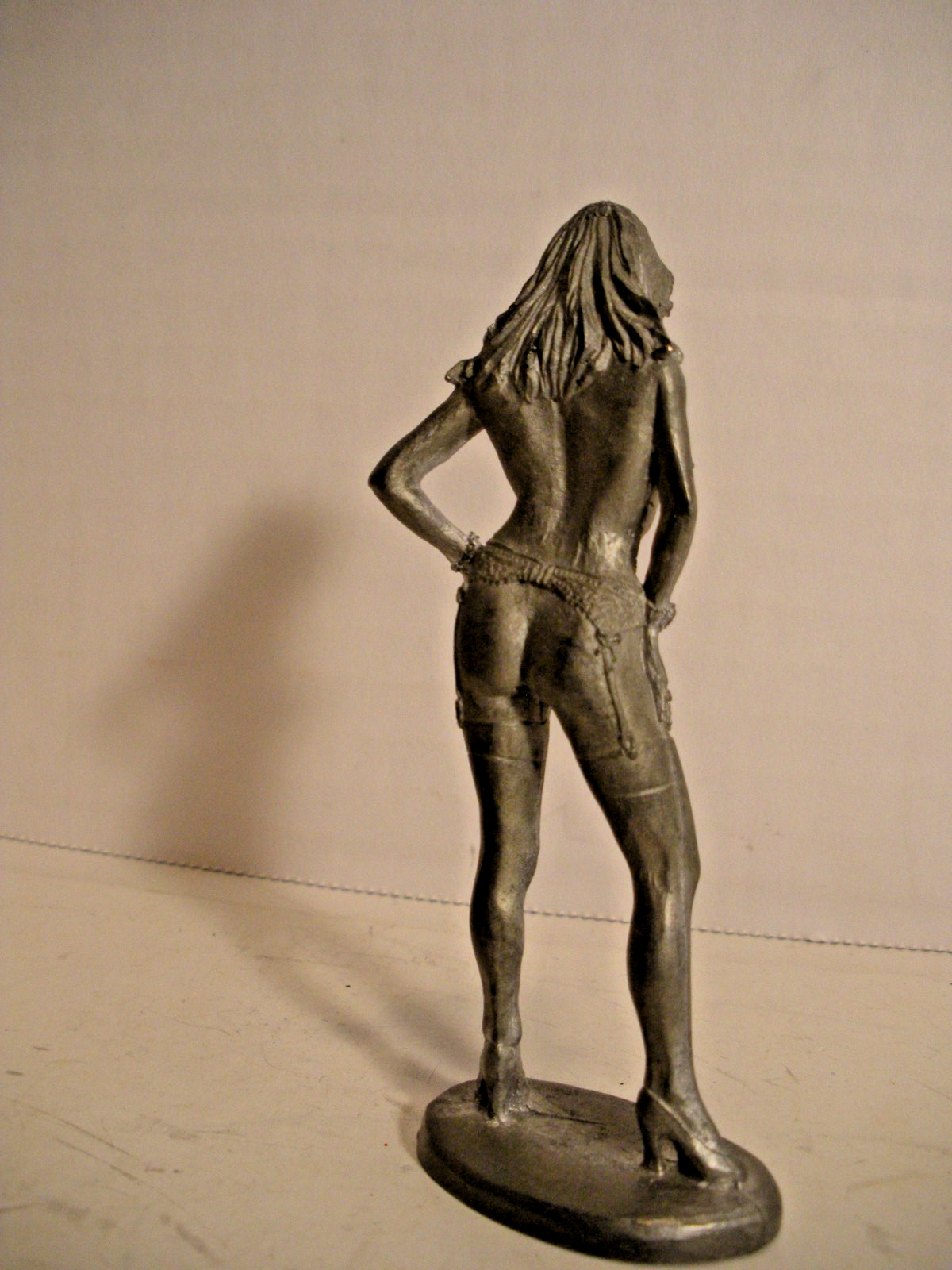 Vintage 1976 Superior Models Ray Lamb SG-106 "Deanne" Perth Pewter Figure 4"