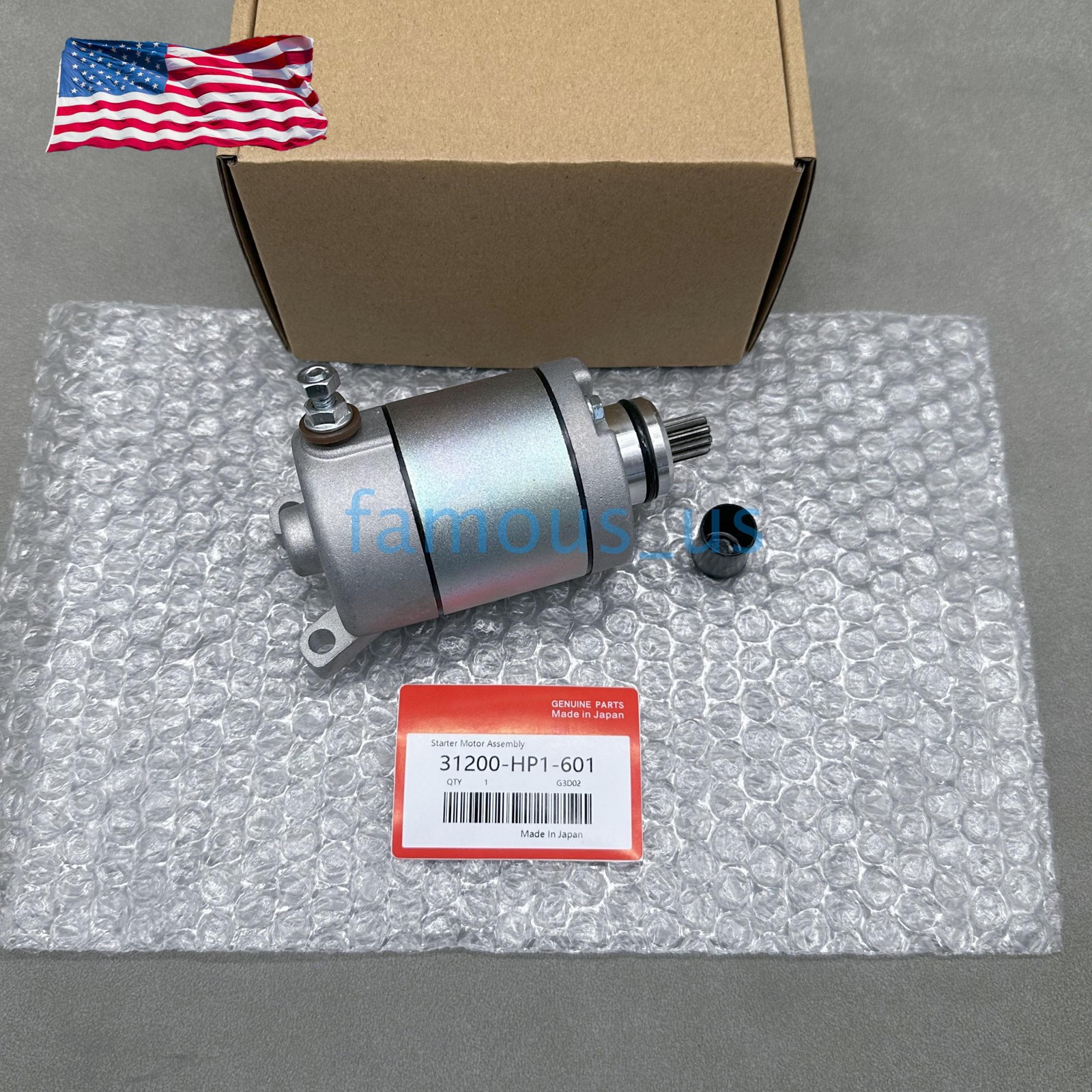 OEM Starter Motor Assembly for Honda TRX450ER 31200-HP1-601 ATV