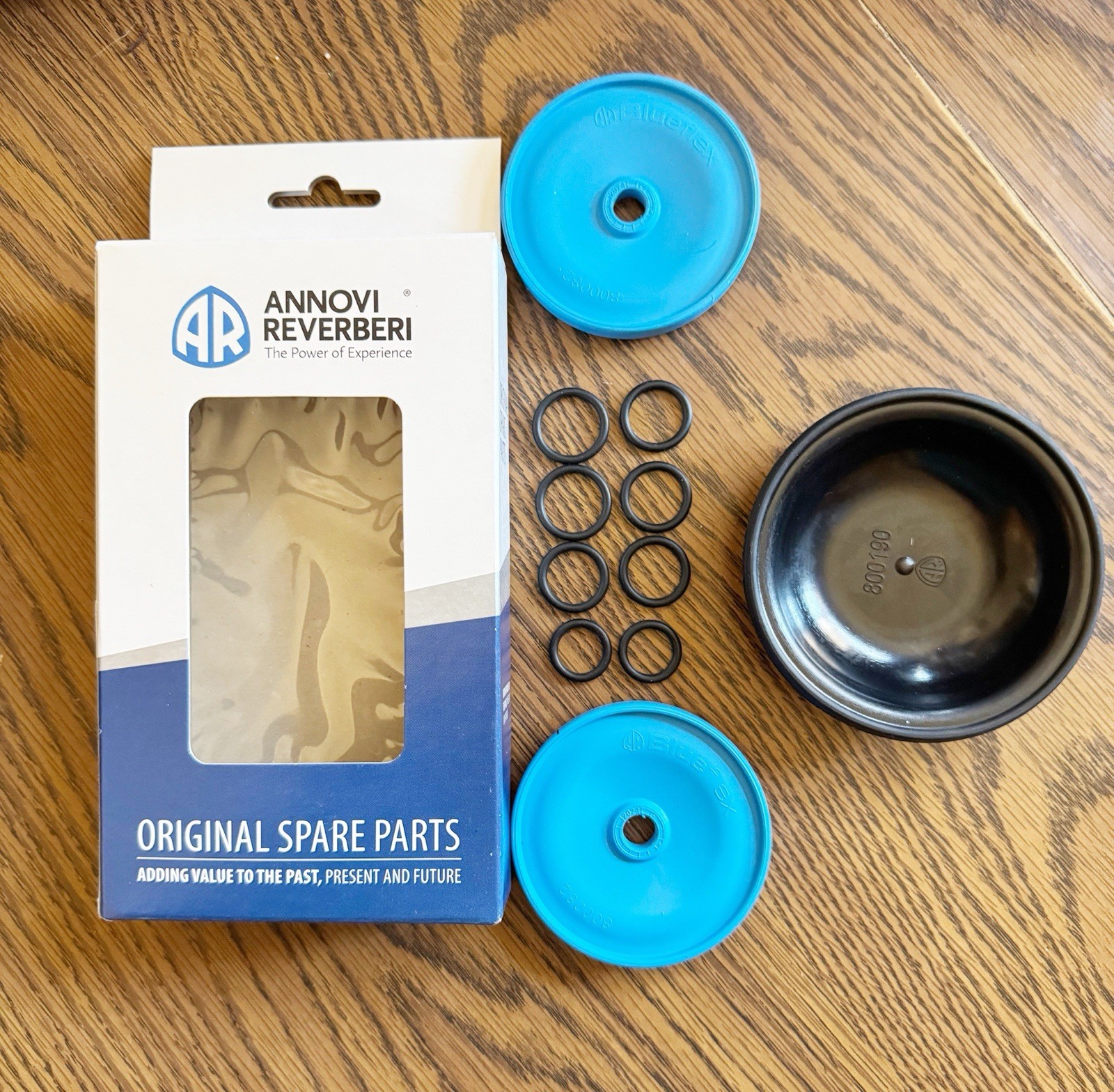 Hypro / AR D252/D19 Blue Flex Diaphragm Kit, AR43281 Kit 1723 Blue Flex