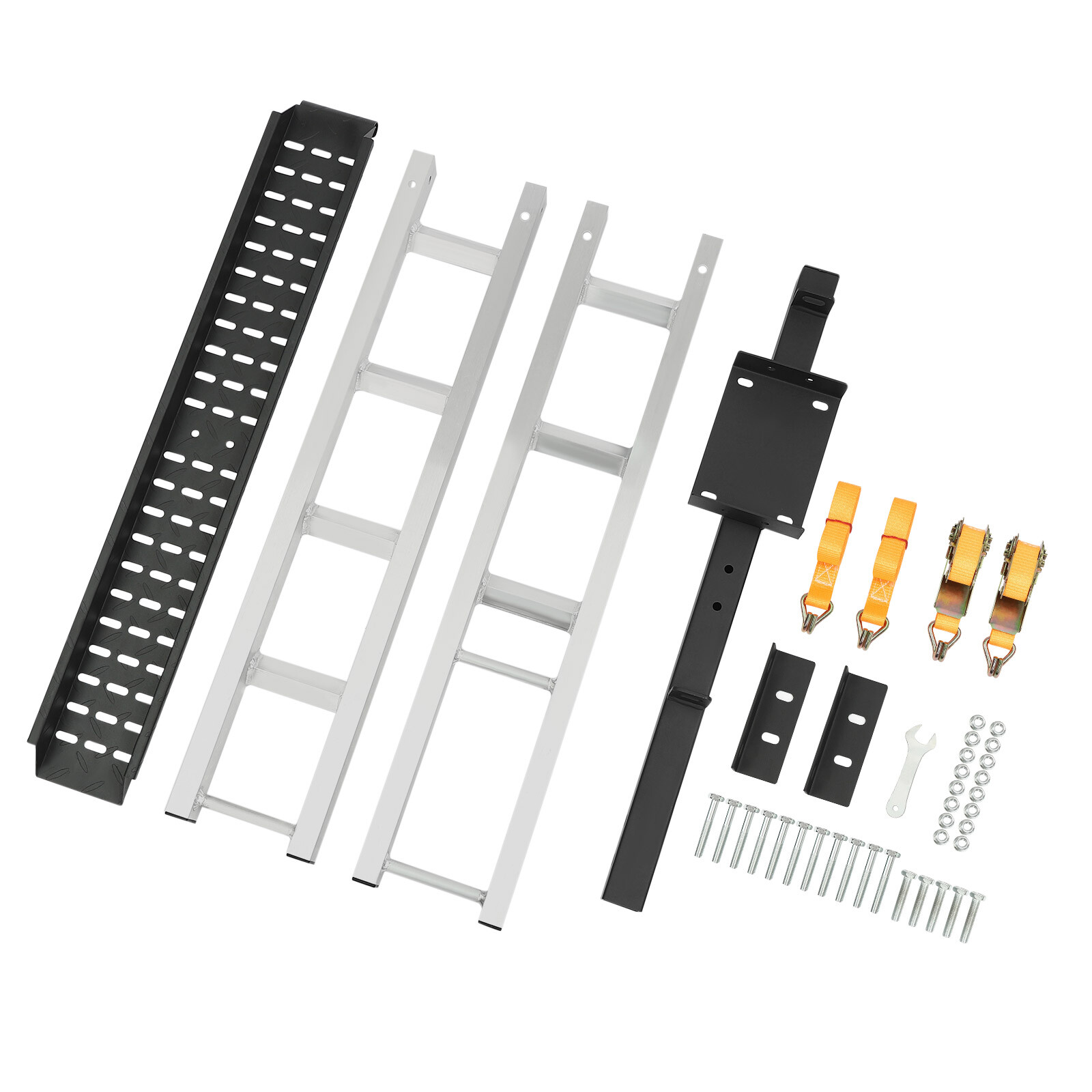 Motorcycle Scooter Carrier Bike Hitch Mount Rack Ramp Aluminum Carrier