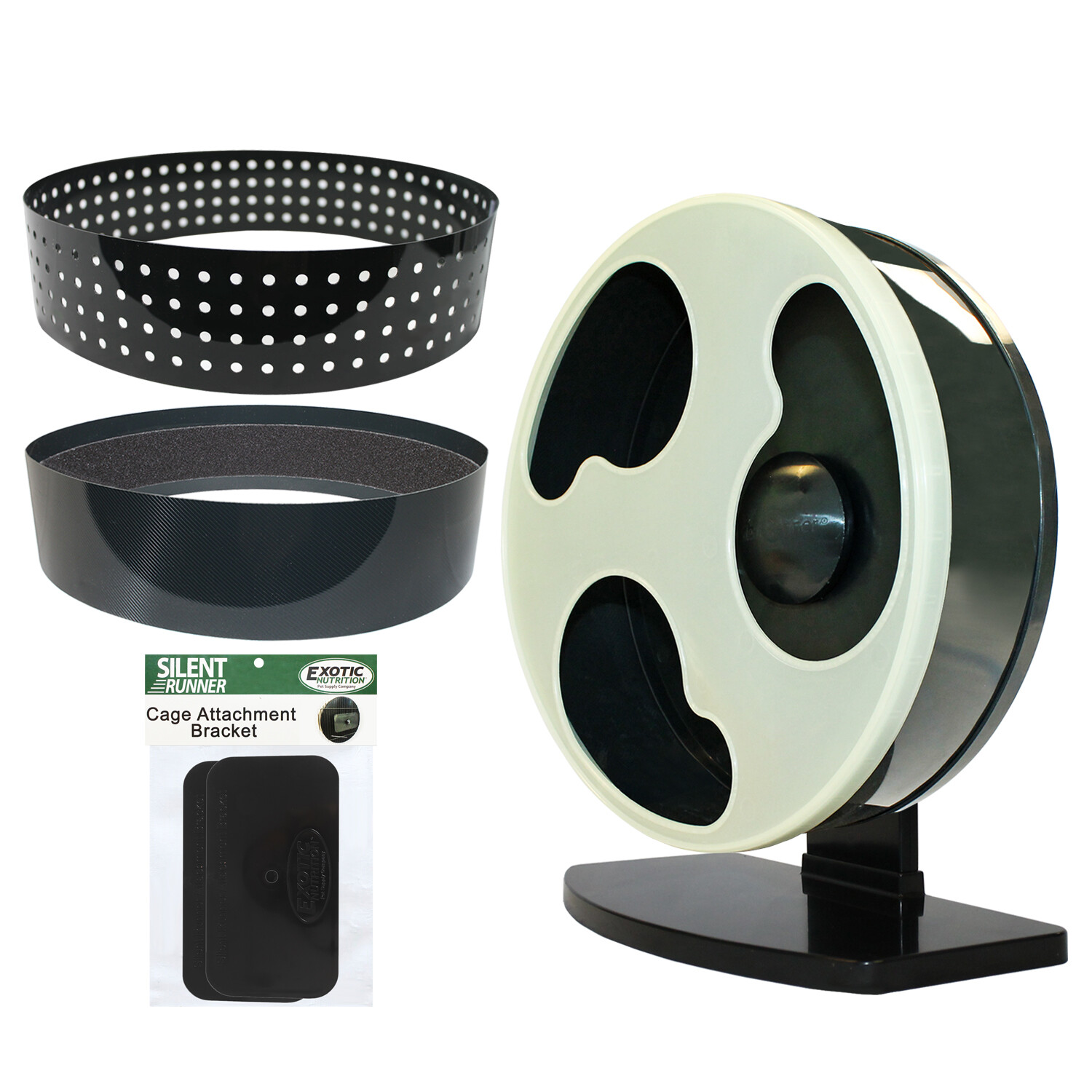 Silent Runner Glow Wheel 12" + Autoclean Track + Sandy Track + Cage Attachment