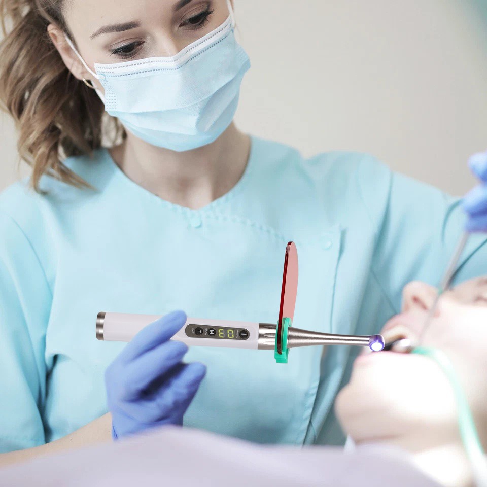 Woodpecker Style i LED Dental lampara led de fotocurado cura 2500mw/cm² CE FDA