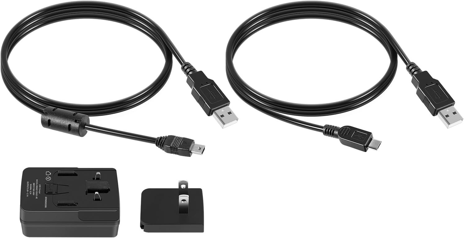 for Garmin 010-11478-02 GPS AC Adapter Charger Micro USB Power Cord Cable Kit