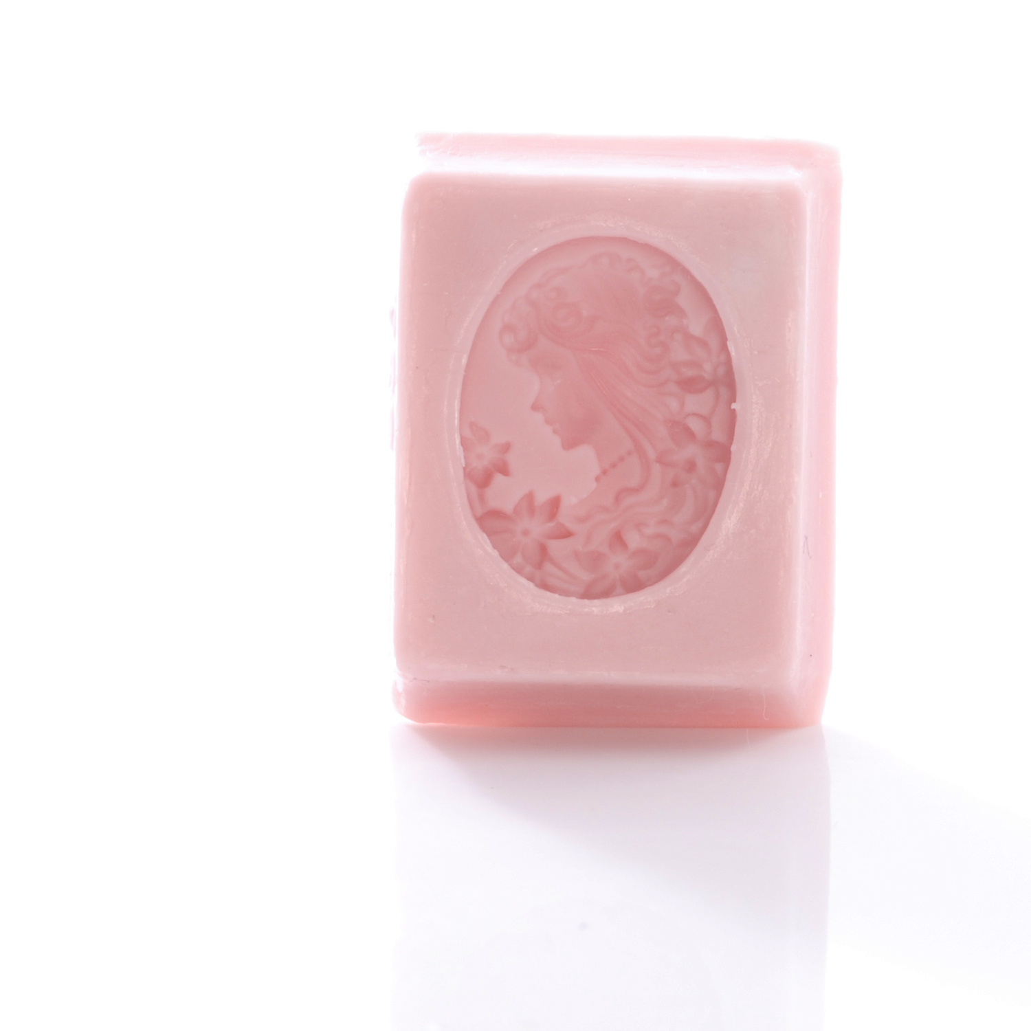 Victorian Style Cameo Silicone Mold Food Safe or Craft Flexible Mould (535)