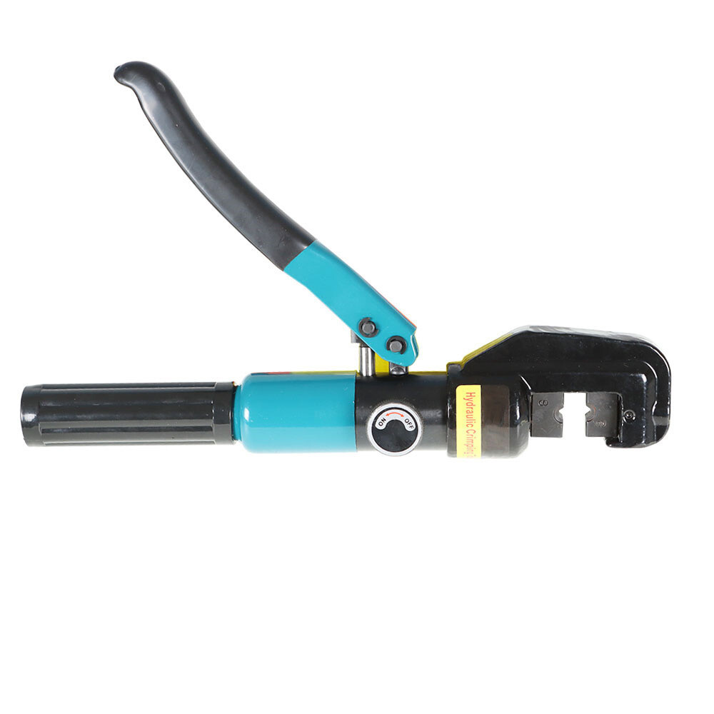 10T Hydraulic Crimper Crimping Tool Wire Battery Cable Lug Terminal W/ 9 Dies