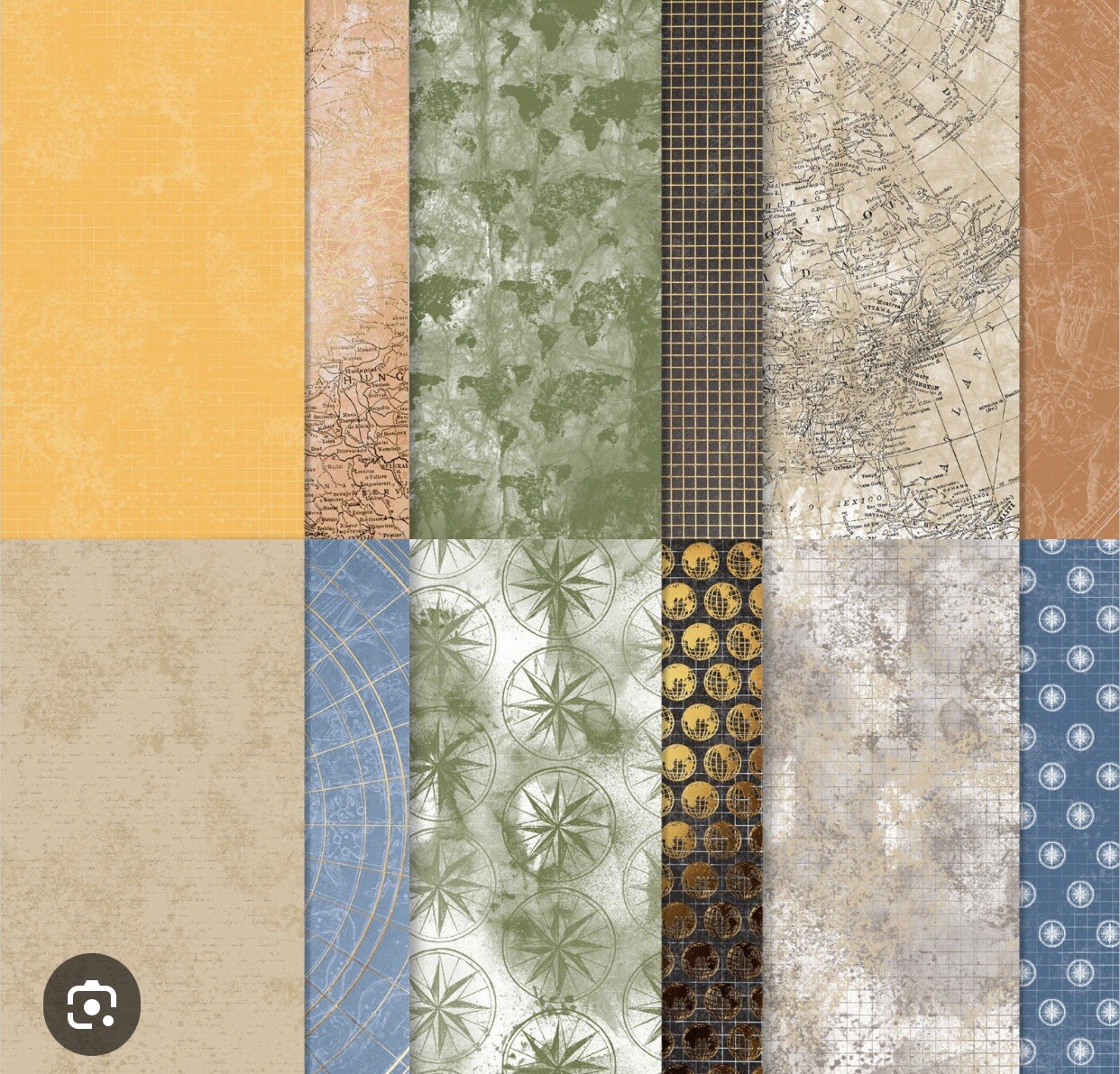 WORLD OF GOOD Specialty Designer Series Paper DSP Stampin Up 12 X 12 Full 152491