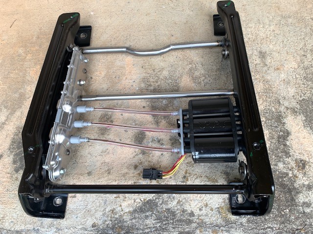 C4 corvette seat track REBUILD SERVICE