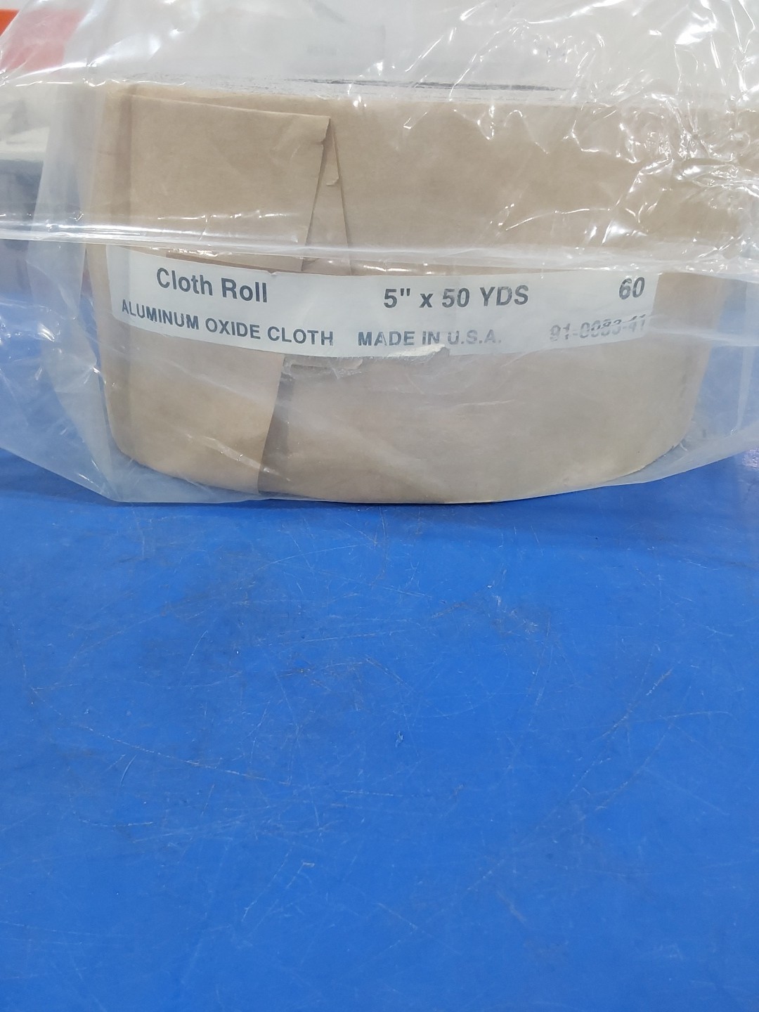 New 3M 241D THREE-M-ITE 5" x 50 Yds P60 X Grit Sanding Cloth Utility Shop Roll