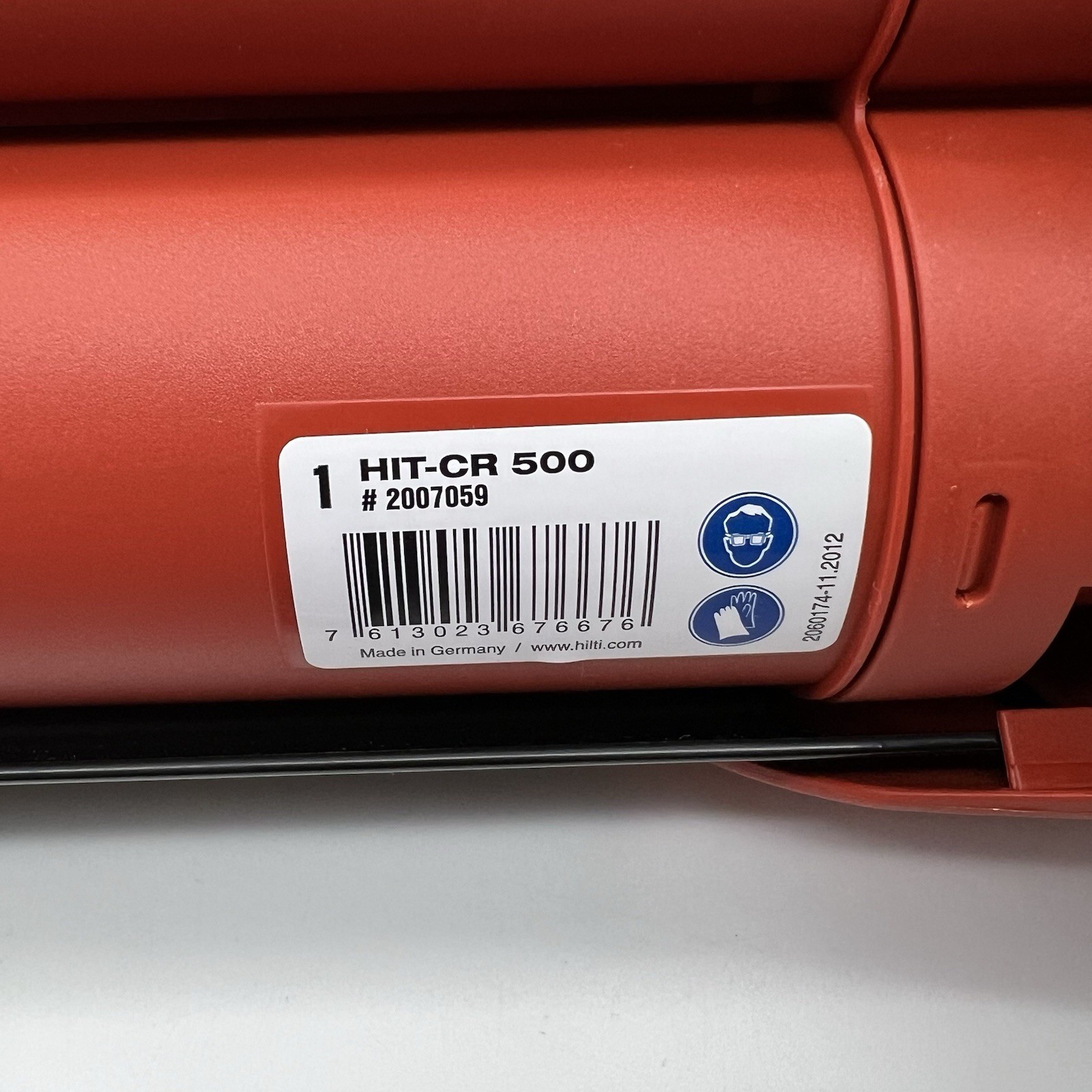 HILTI HDM 500 DISPENSER EPOXY #2101993 W/CARDRIGE HIT-CR 500“ NEW OPEN BOX”