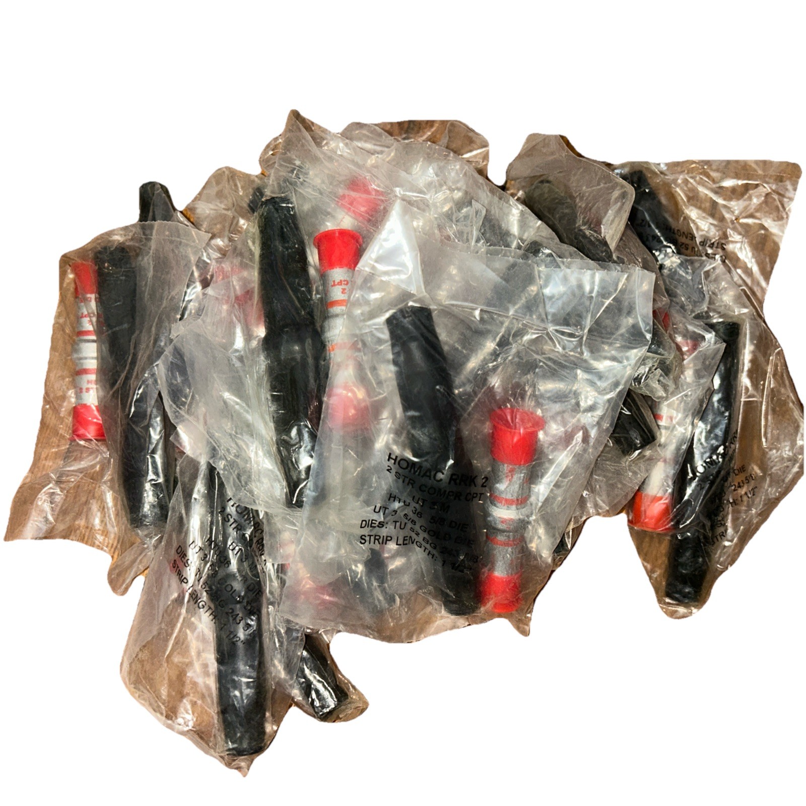 *QTY 15* HOMAC RRK 2 COMPRESSION SPLICE KIT. NEW IN PACKAGE! 1B