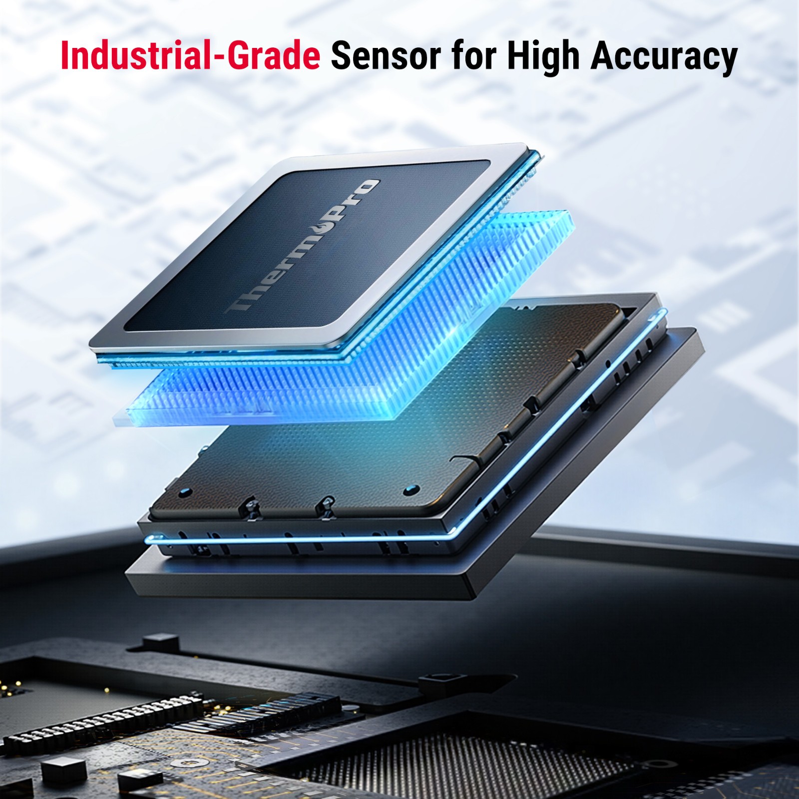 ThermoPro TP-90 Smart WiFi Thermometer Hygrometer with App & Alexa Voice Control