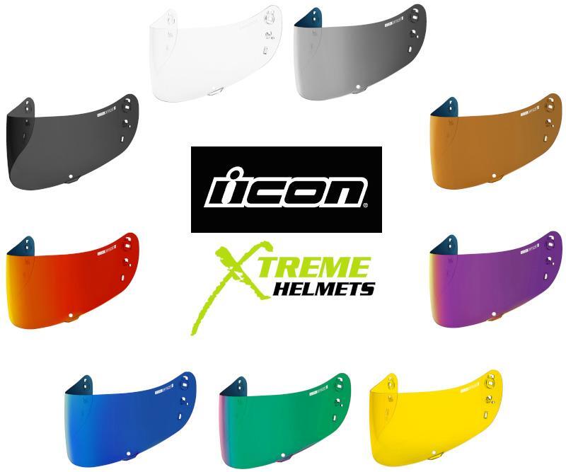 ICON Airframe Pro/Airform/Airmada Optics 22.06 Shield Motorcycle Helmet Visor