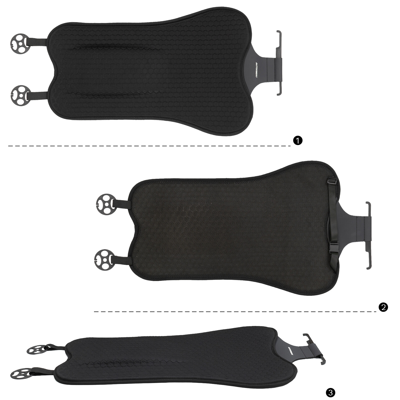 Back Cushion Lumbar Support Cushion Pillow/Car Seat Back Cushion Pain Relief US,