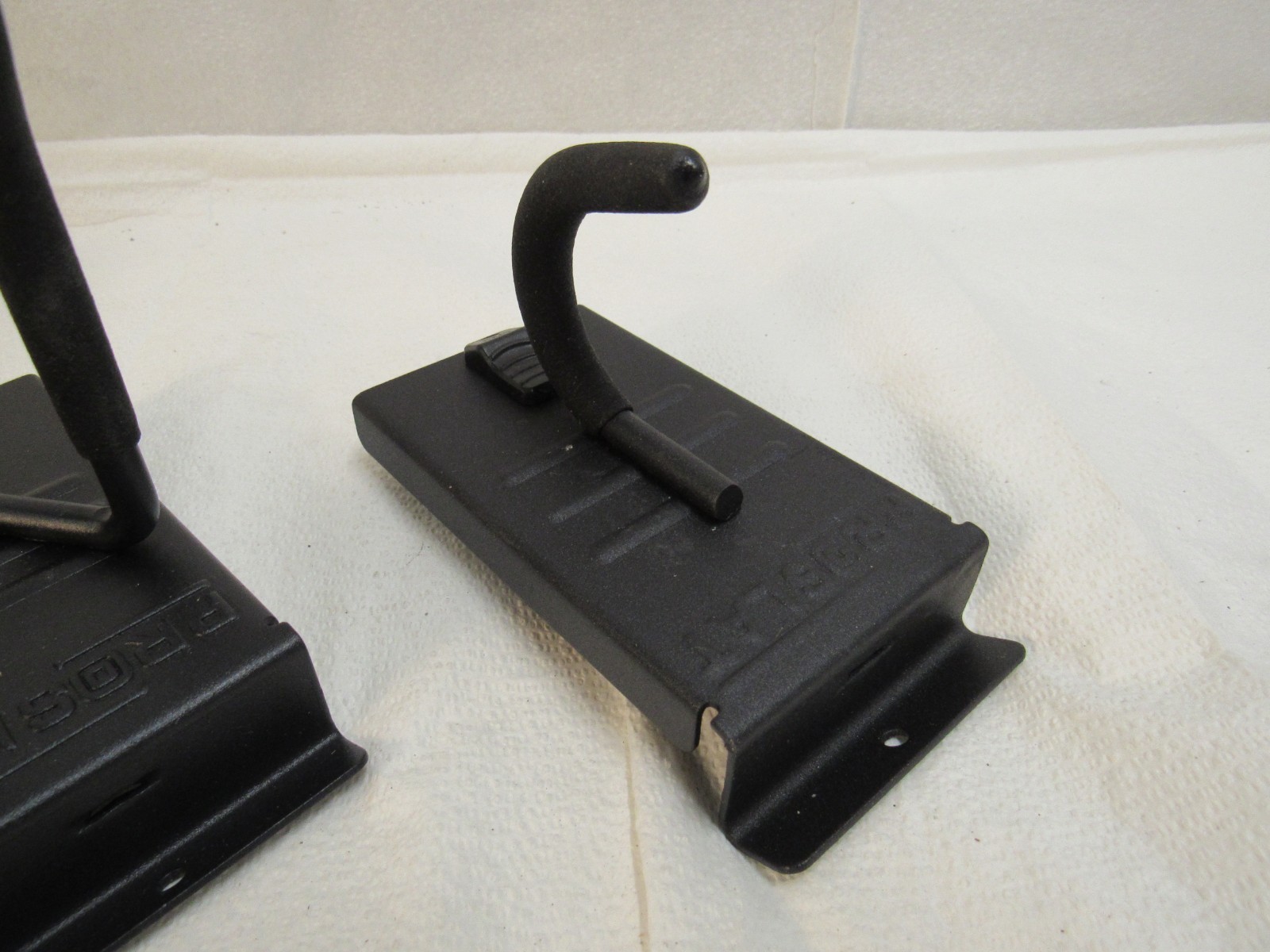 Lot of 2 ProSlat Slat Wall Hooks One Single and One Double