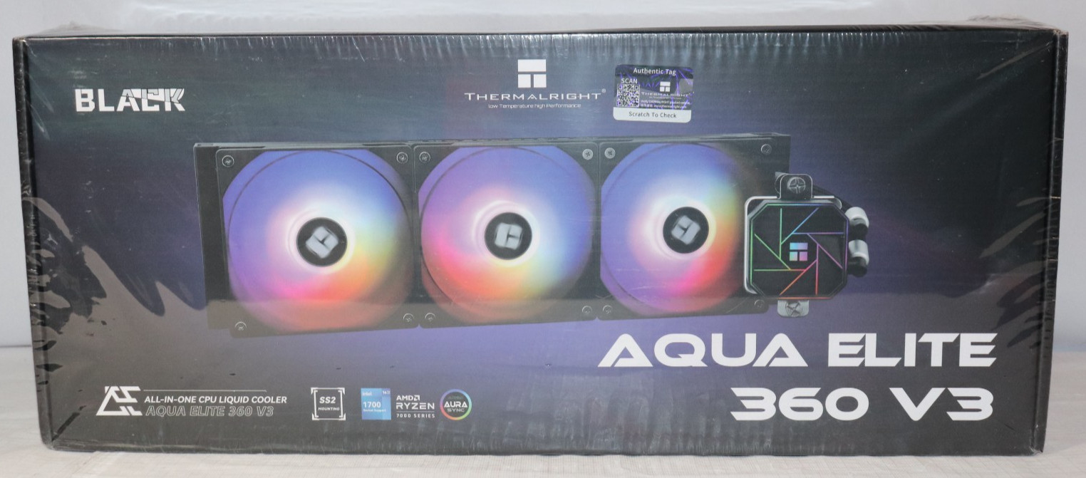 Thermalright Aqua Elite 360 V3 AIO CPU Cooler 360mm ARGB PWM Fans