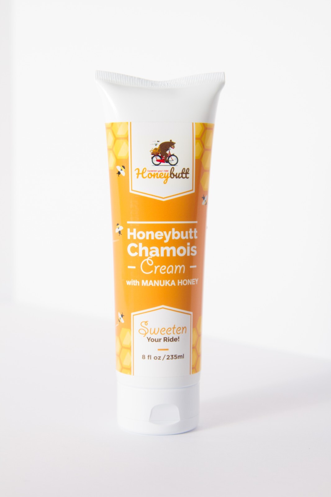 Honeybutt Chamois/Anti Chafing Cream w Manuka Honey Healing Protection 8oz Tube