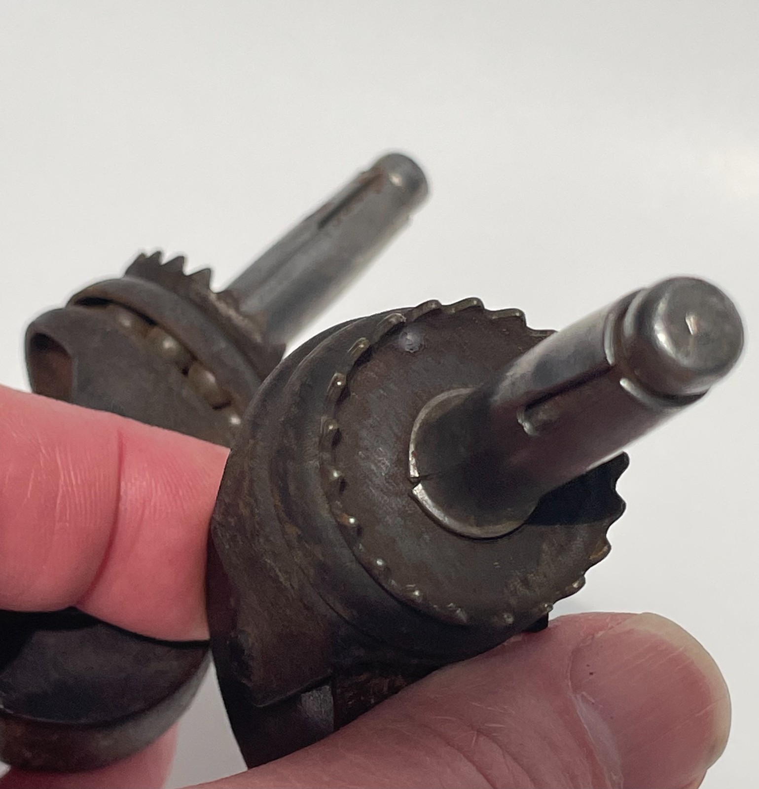 Vintage Original Furniture Casters Set of 4 with 1" Wood Wheels