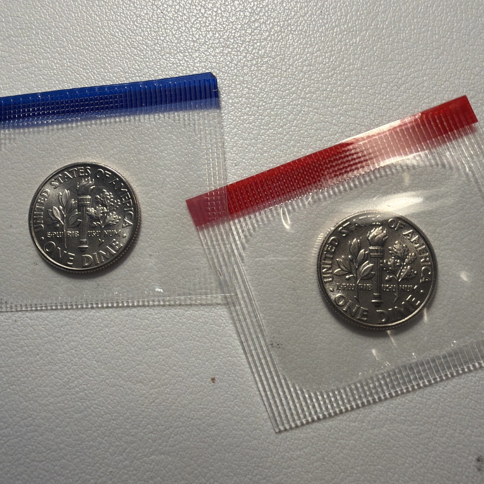 2006 P&D Roosevelt Dimes, Uncirculated In Mint Set Cello Free Shipping