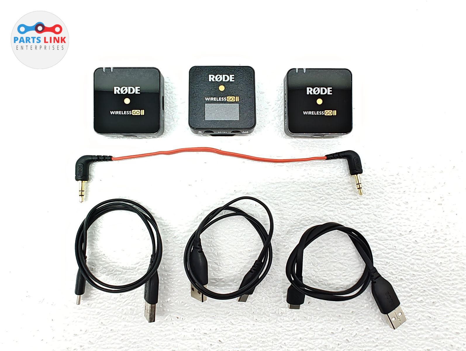 RØDE Rode Wireless Go II Dual Channel Wireless Microphone Audio System Pod Cast