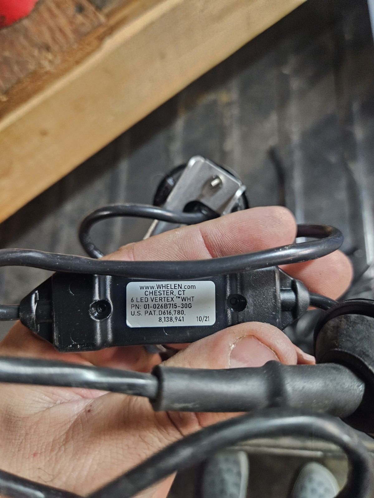 Pair of Whelen Vertex LEDs - White