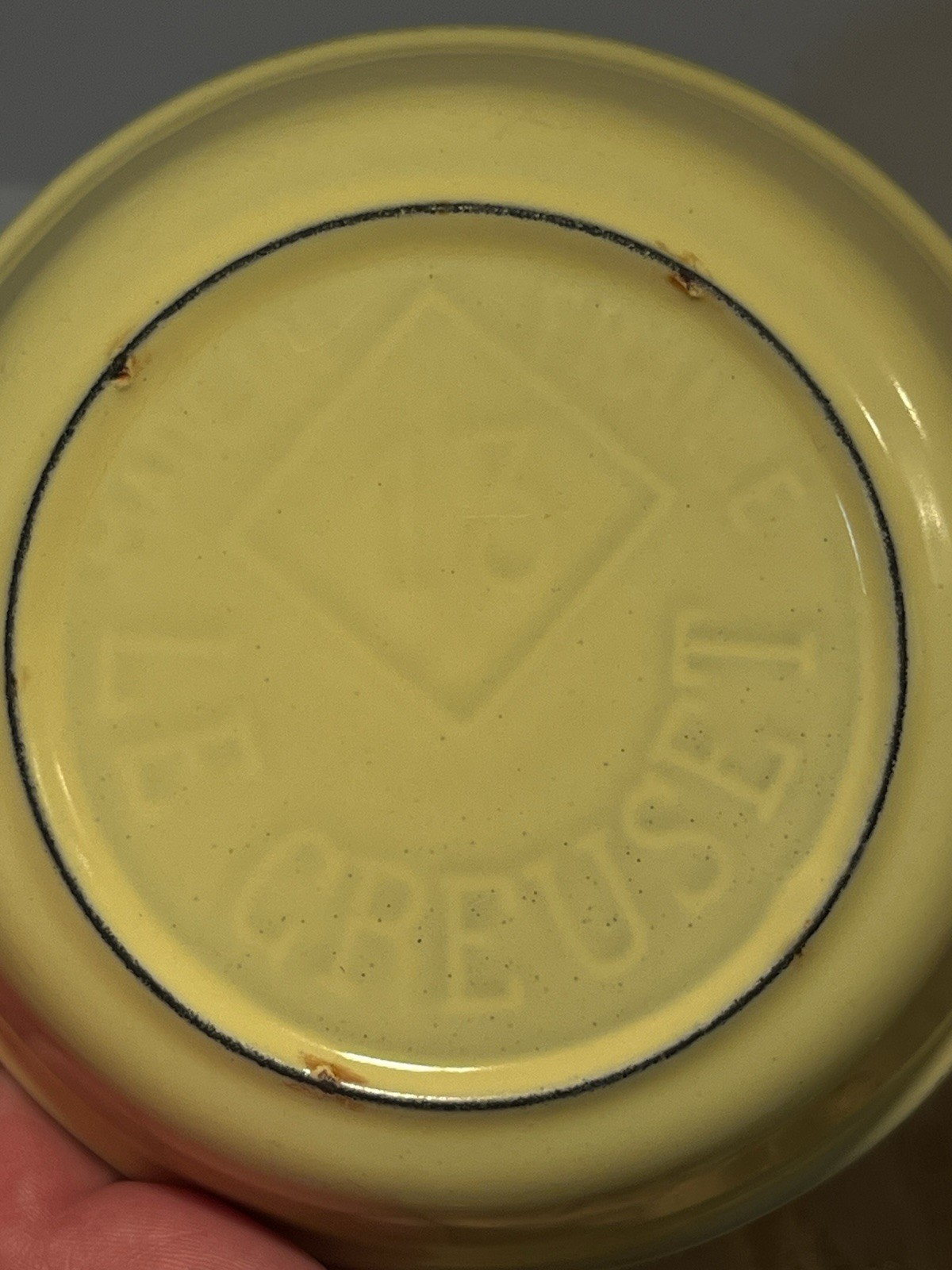 Le Creuset Enameled Cast Iron Yellow Casserole