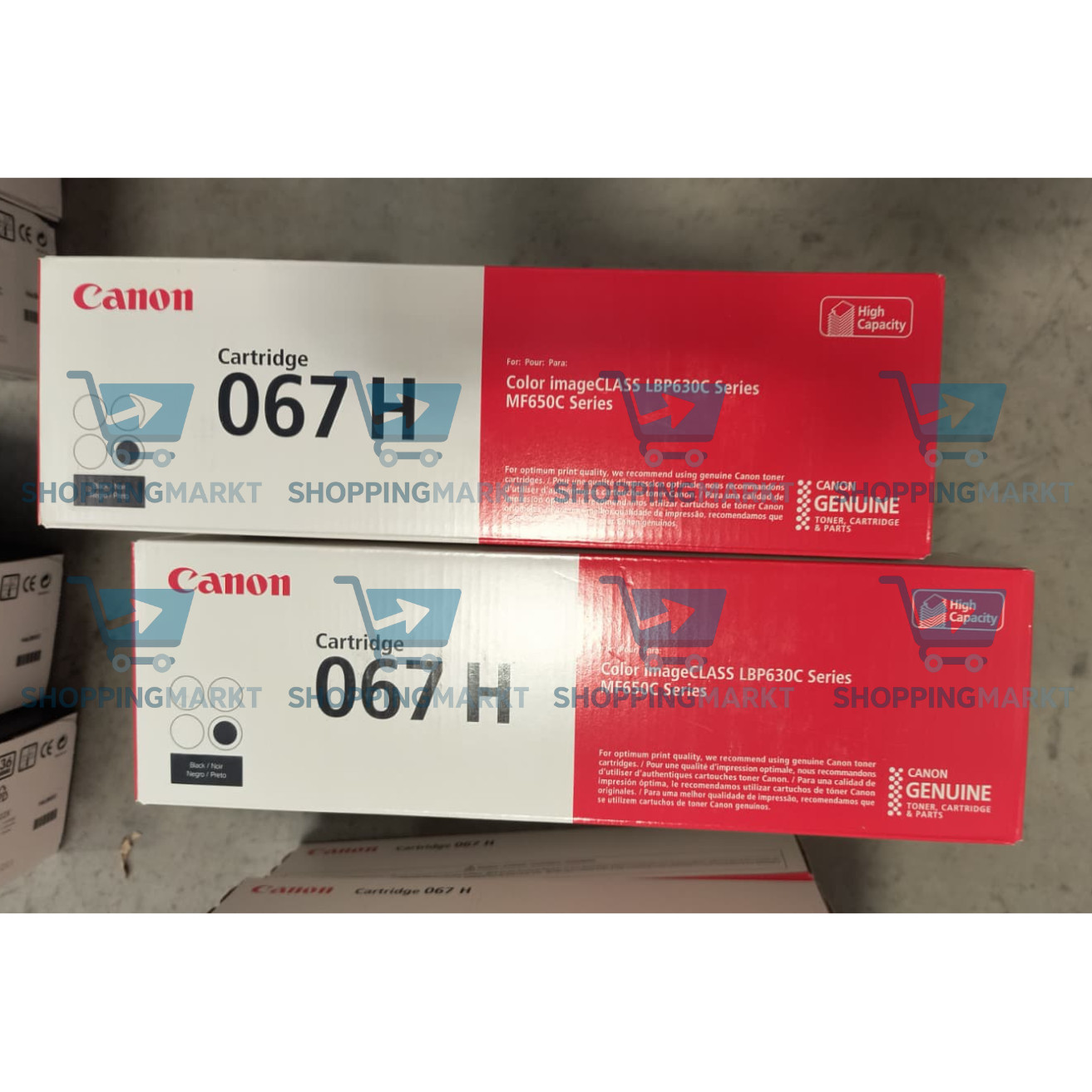 Canon 067H High Yield Toner Cartridge Black, Cyan, Magenta,Yellow 4-Pack Sealed