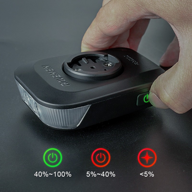 RAVEMEN FR500 Bike Head Light For Garmin Wahoo GPS Bicycle Front Lamp With AGM03