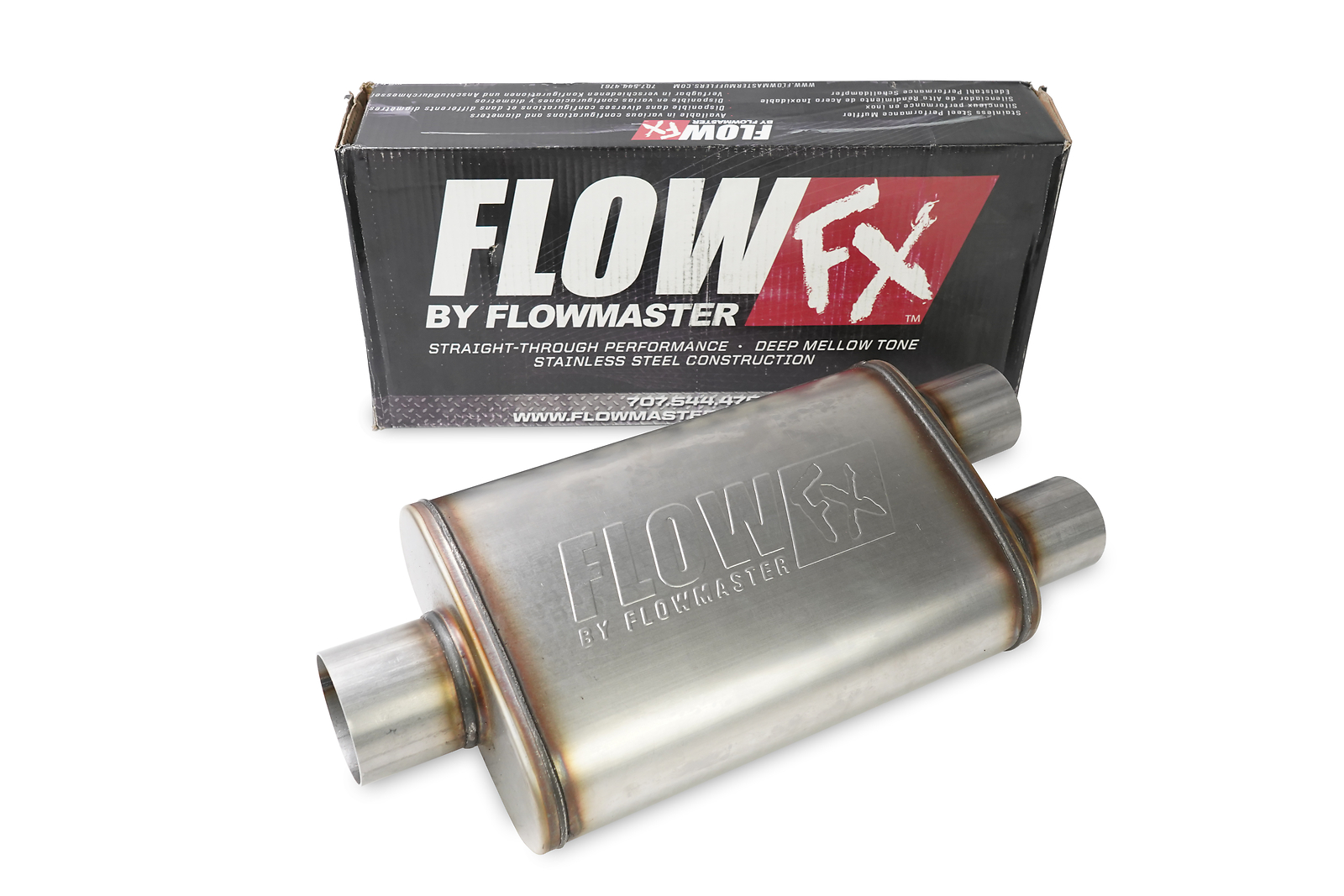 For Chevy GMC 1500 Truck 99-06 2.5" Dual Exhaust Kits Flowmaster Flow FX B C T