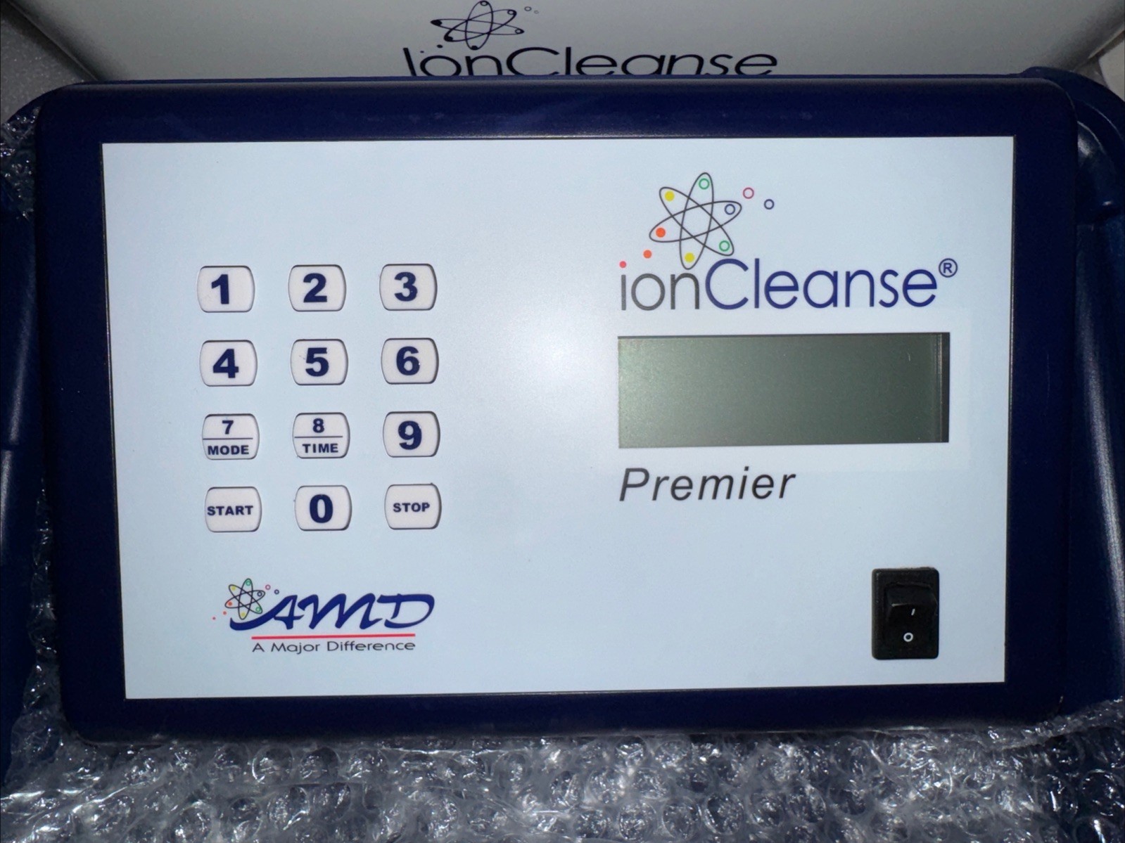 IonCleanse Premier By AMD Professional Detox Foot Bath System - Low Run Time