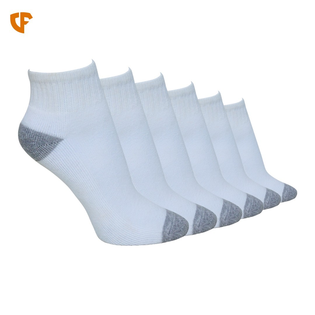 3-12 Pairs Mens Plain Solid Cotton Sports Ankle Athletic Socks Low Cut Size 9-13
