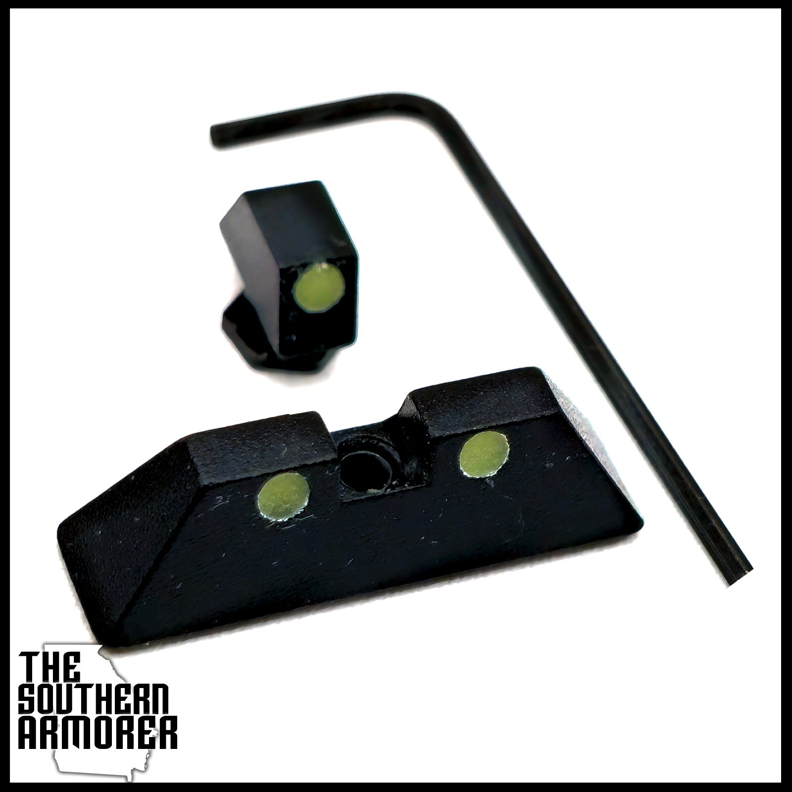 GLOW-IN-THE-DARK Night Sights for GLOCK® 17 19 19X 22 23 26 27 31 32 33 34 45 47