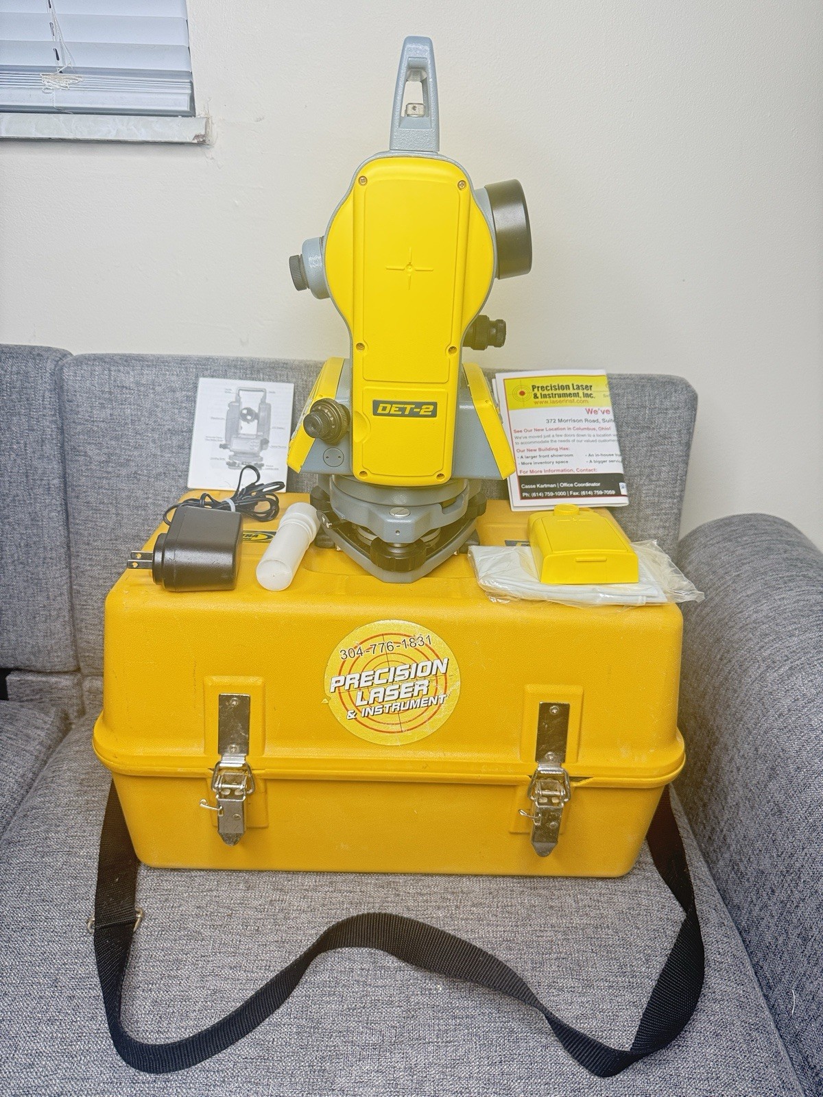 Spectra Precision DET-2 Digital Electronic Theodolite, a precision instrument