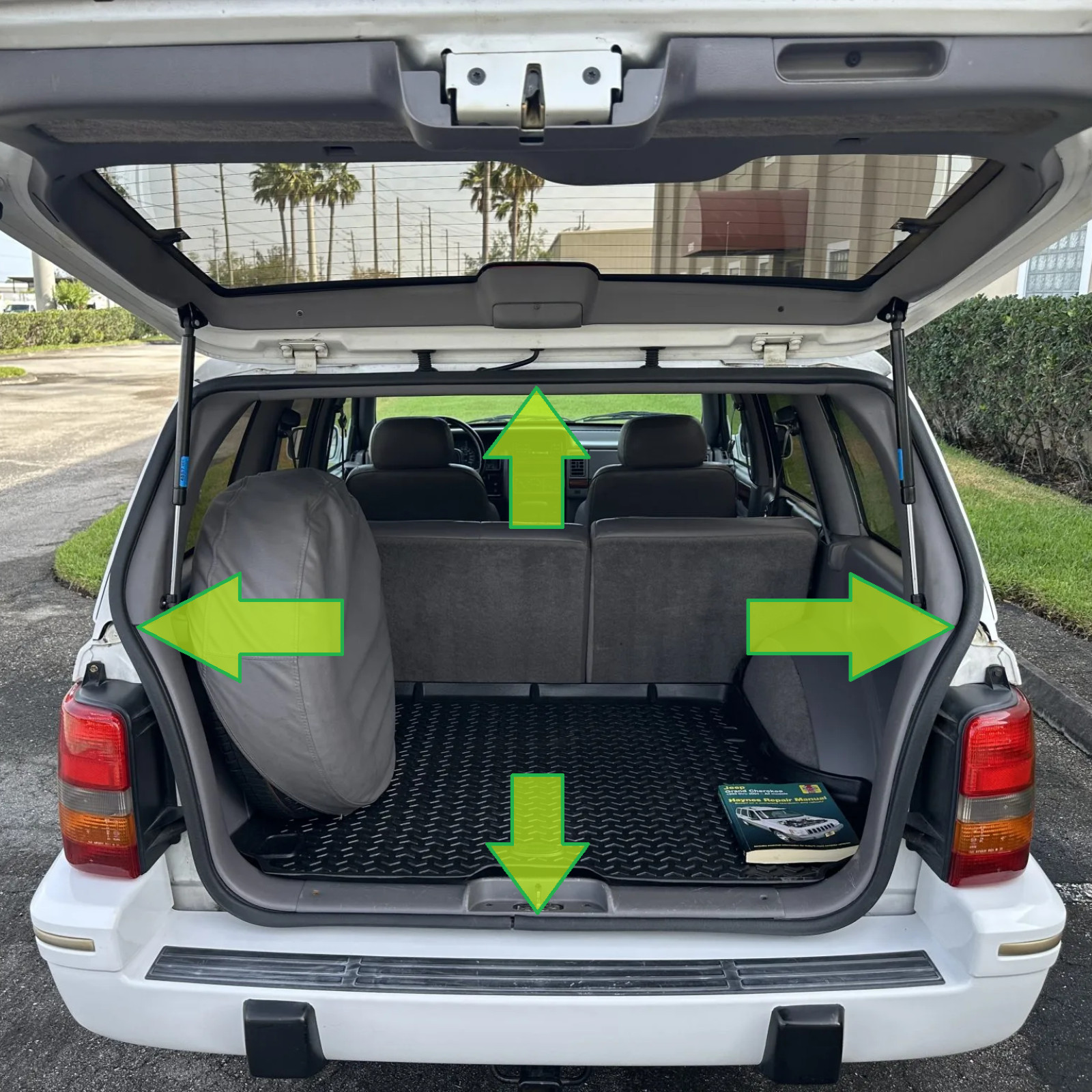 Jeep Grand Cherokee ZJ (93-98) Trunk Liftgate Rubber Seal Weatherstrip 55135179