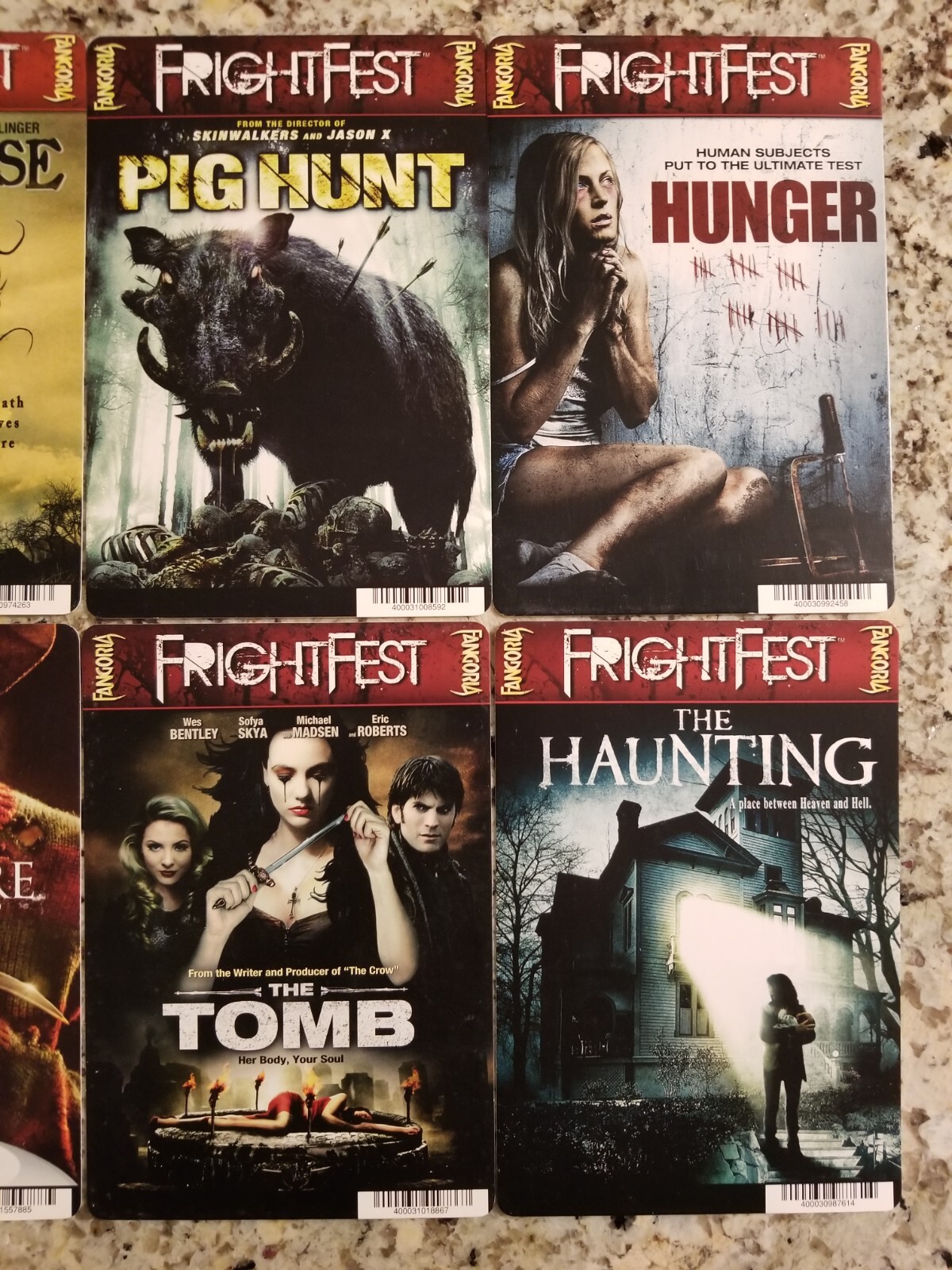 💀(1) One HORROR MOVIE Mini-Poster/Rental CARD🔥DEVIL (ONLY)