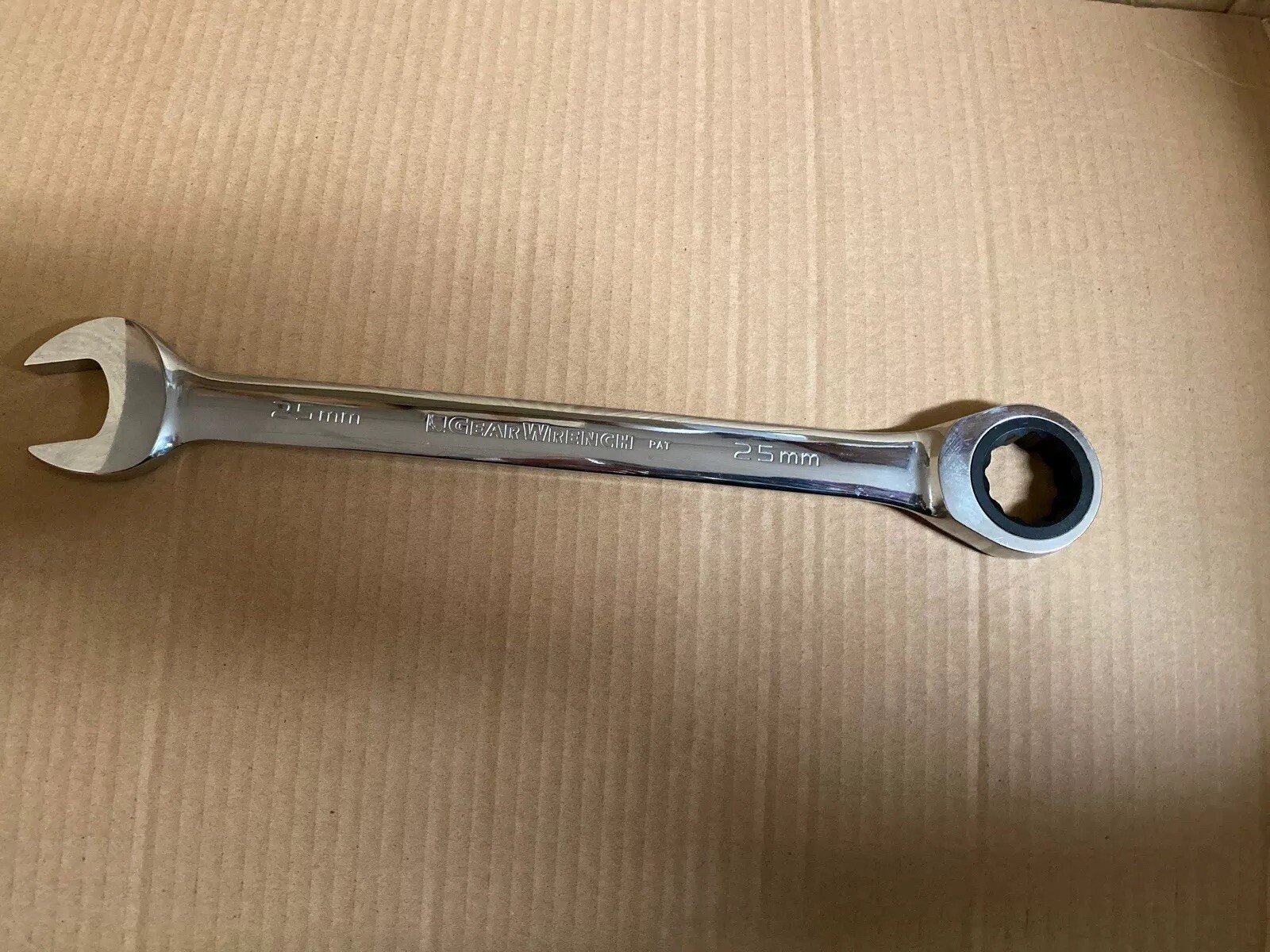 Gearwrench,Part#9125D (E,F & G),25mm Combination Ratcheting Wrench, Made in USA