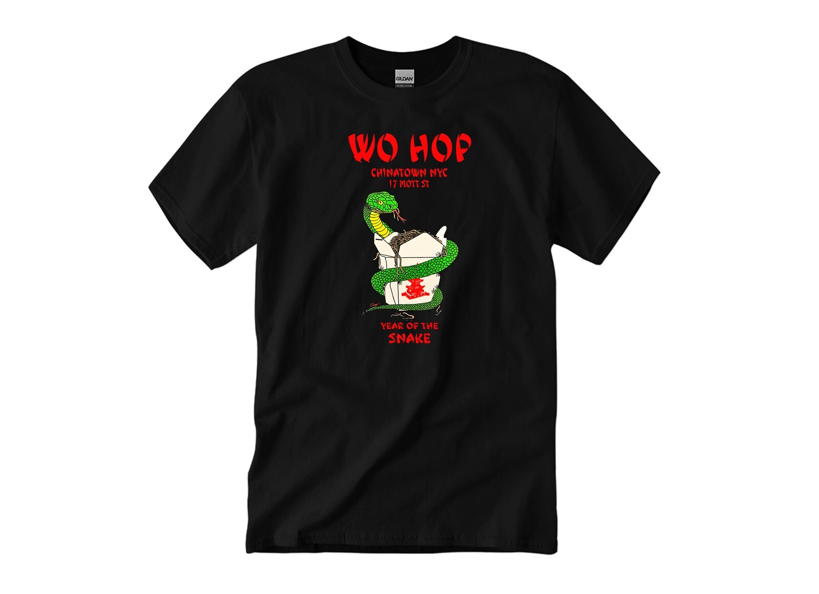 2025 Wo Hop Restaurant Year of the Snake T-Shirt Unisex Shirt